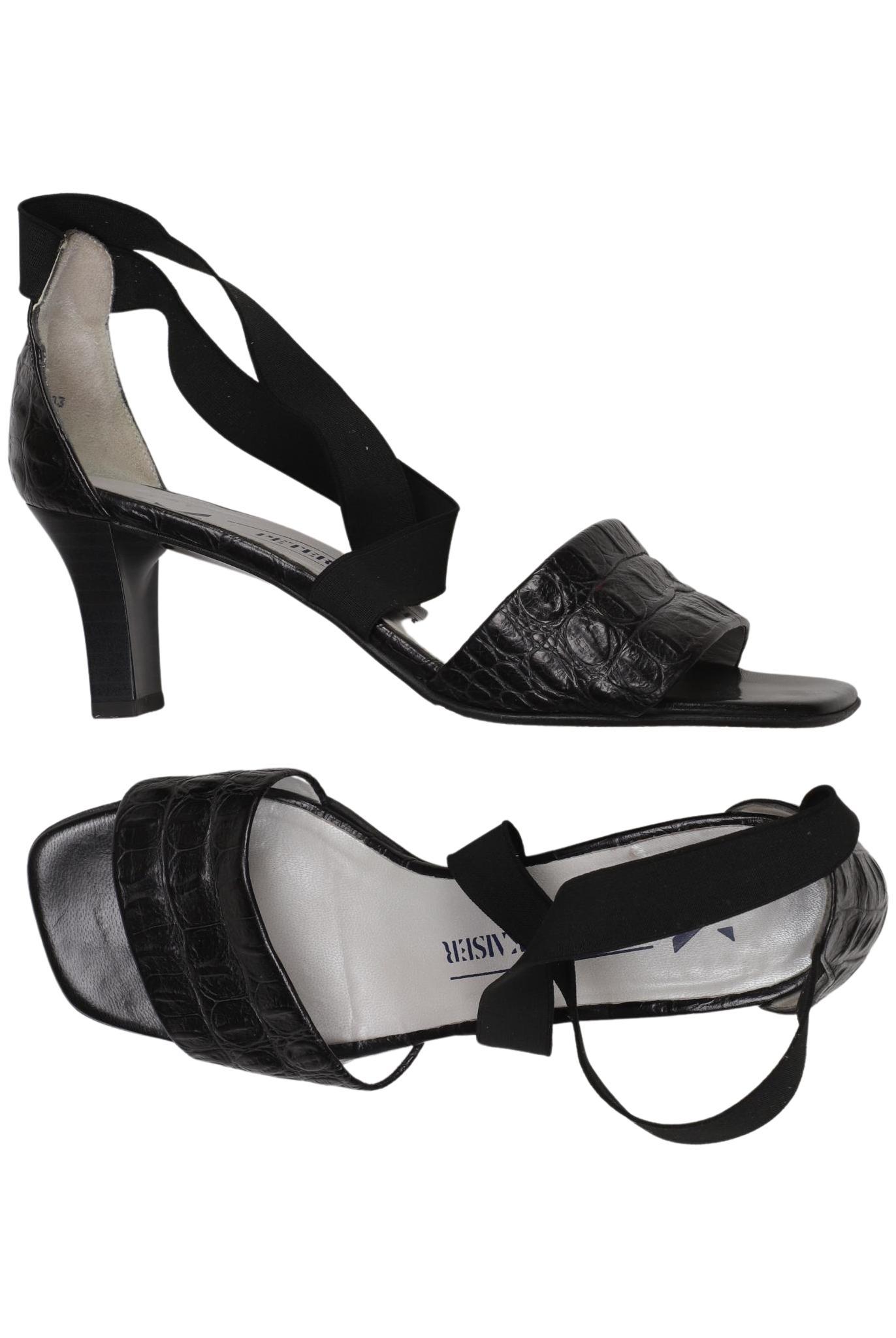 

Peter Kaiser Damen Sandale, schwarz, Gr. 5