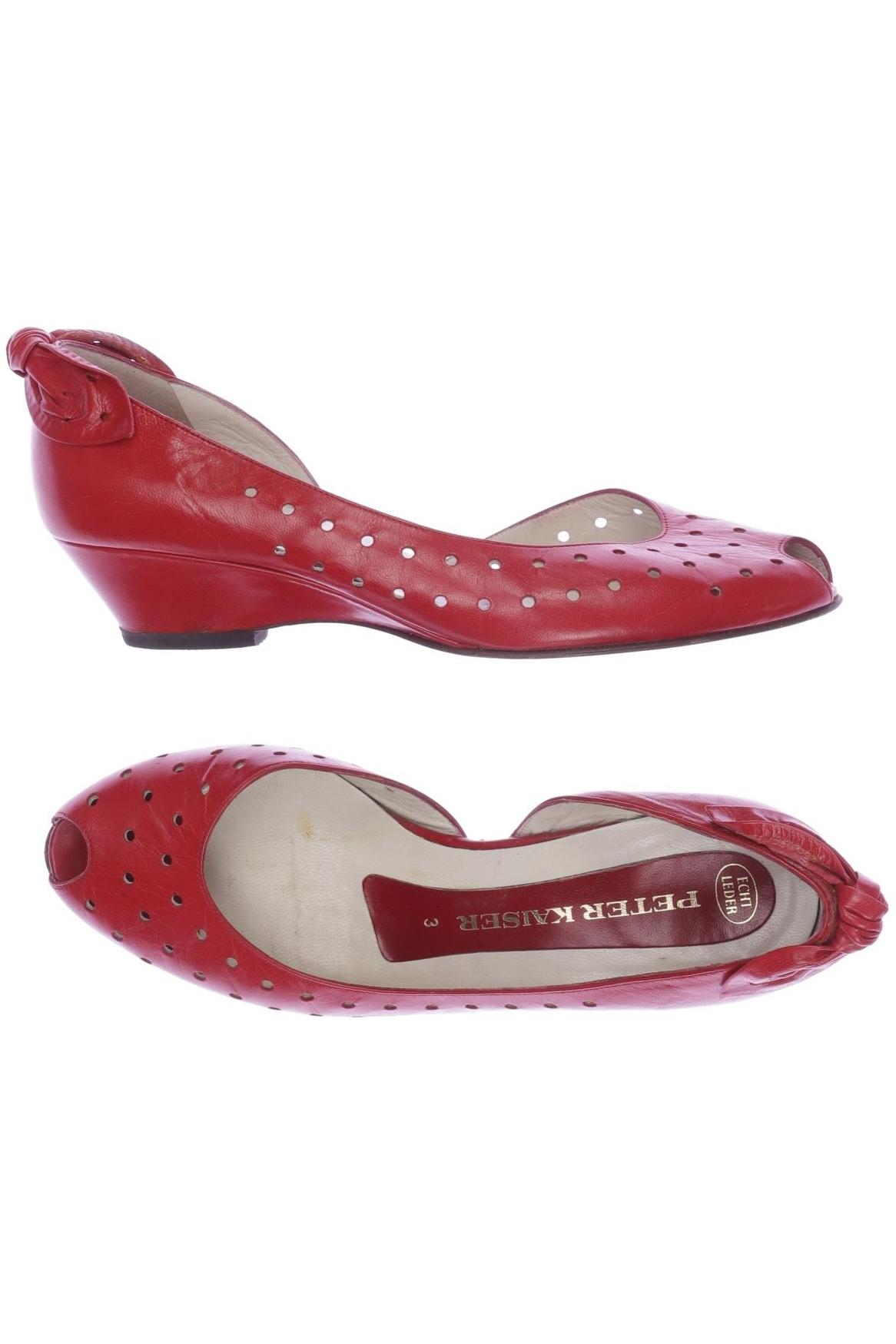 

Peter Kaiser Damen Pumps, rot, Gr. 3