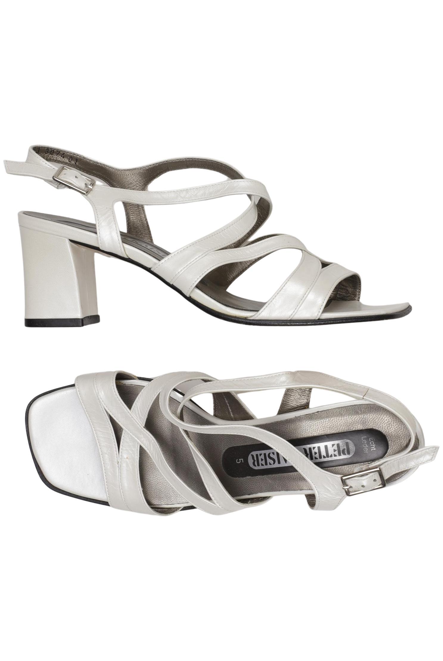 

Peter Kaiser Damen Sandale, weiß, Gr. 5