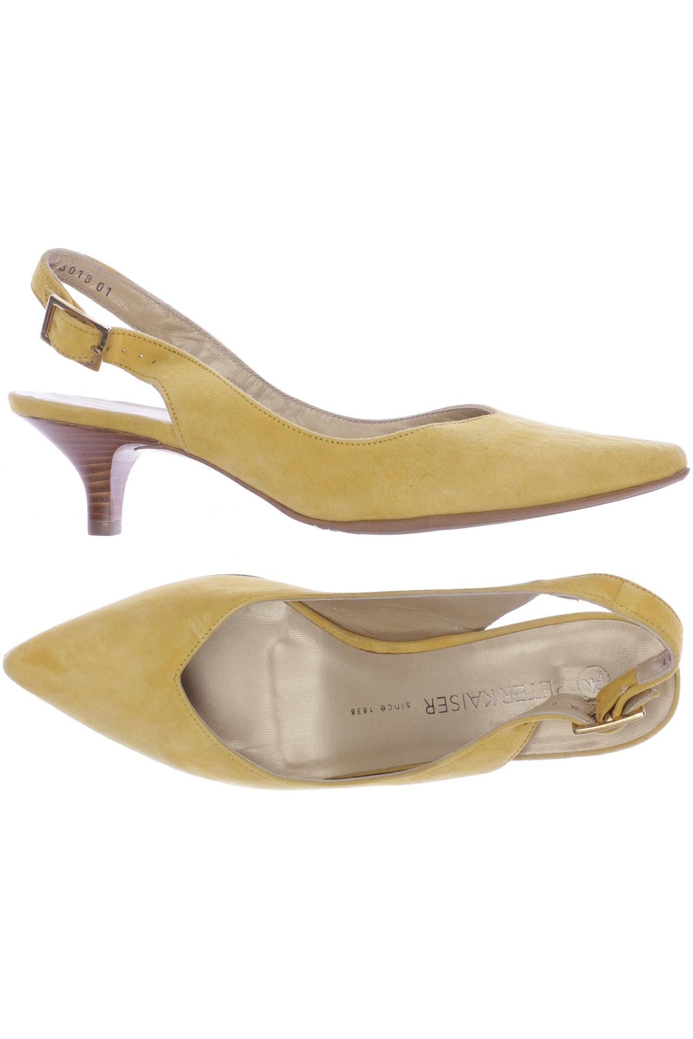 

Peter Kaiser Damen Pumps, gelb, Gr. 3