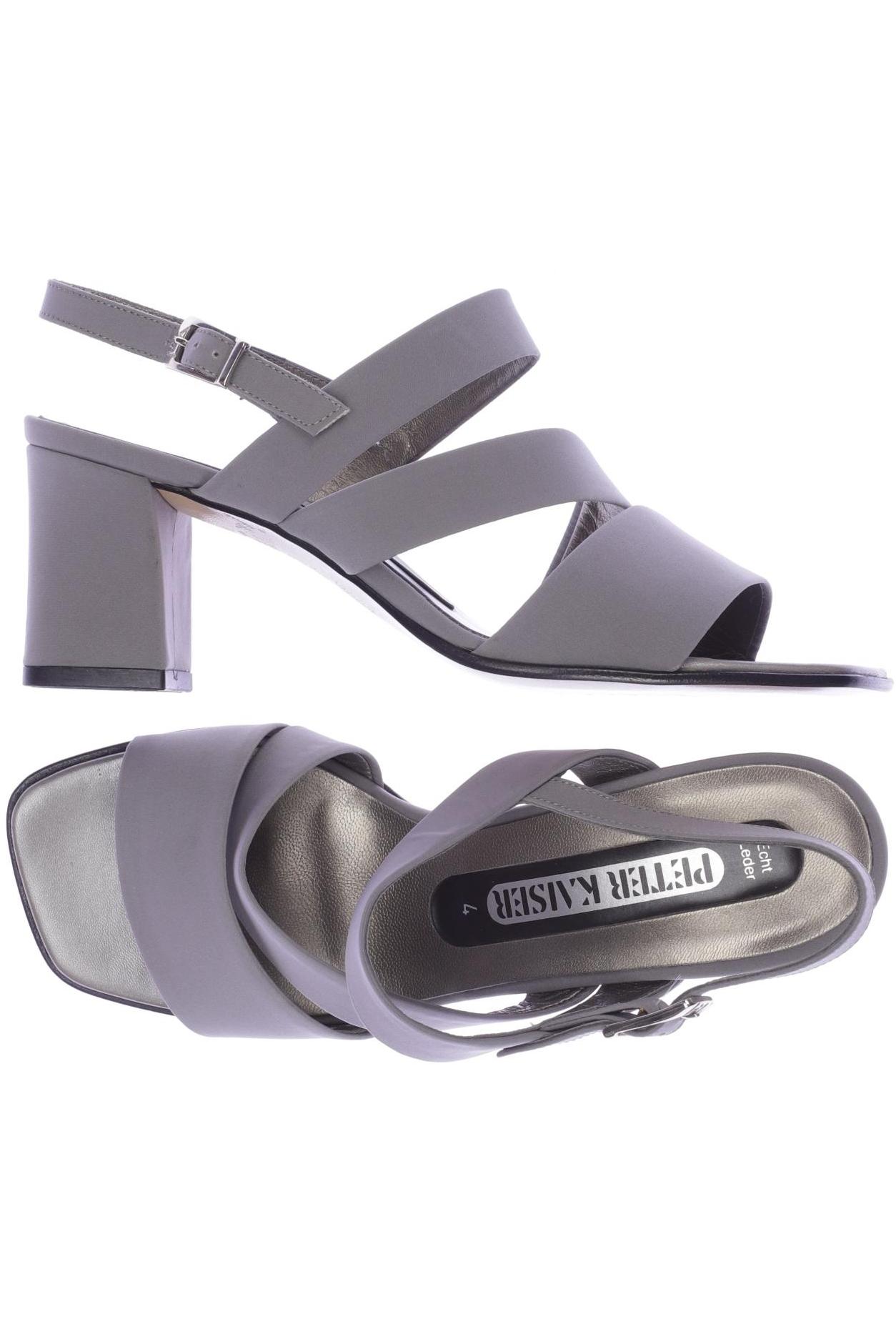 

Peter Kaiser Damen Sandale, grau, Gr. 4