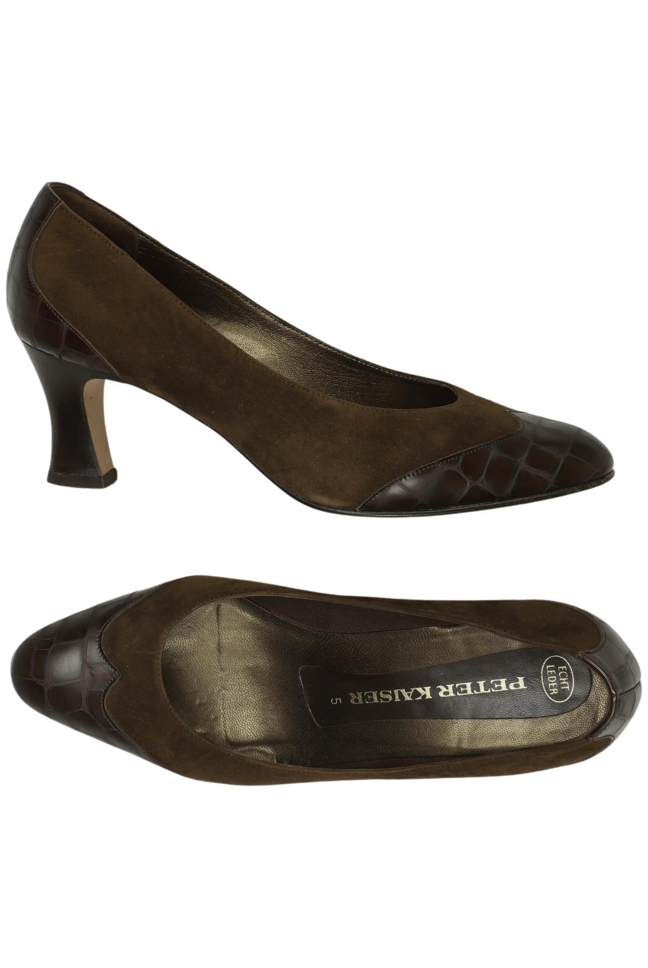 

Peter Kaiser Damen Pumps, braun, Gr. 5