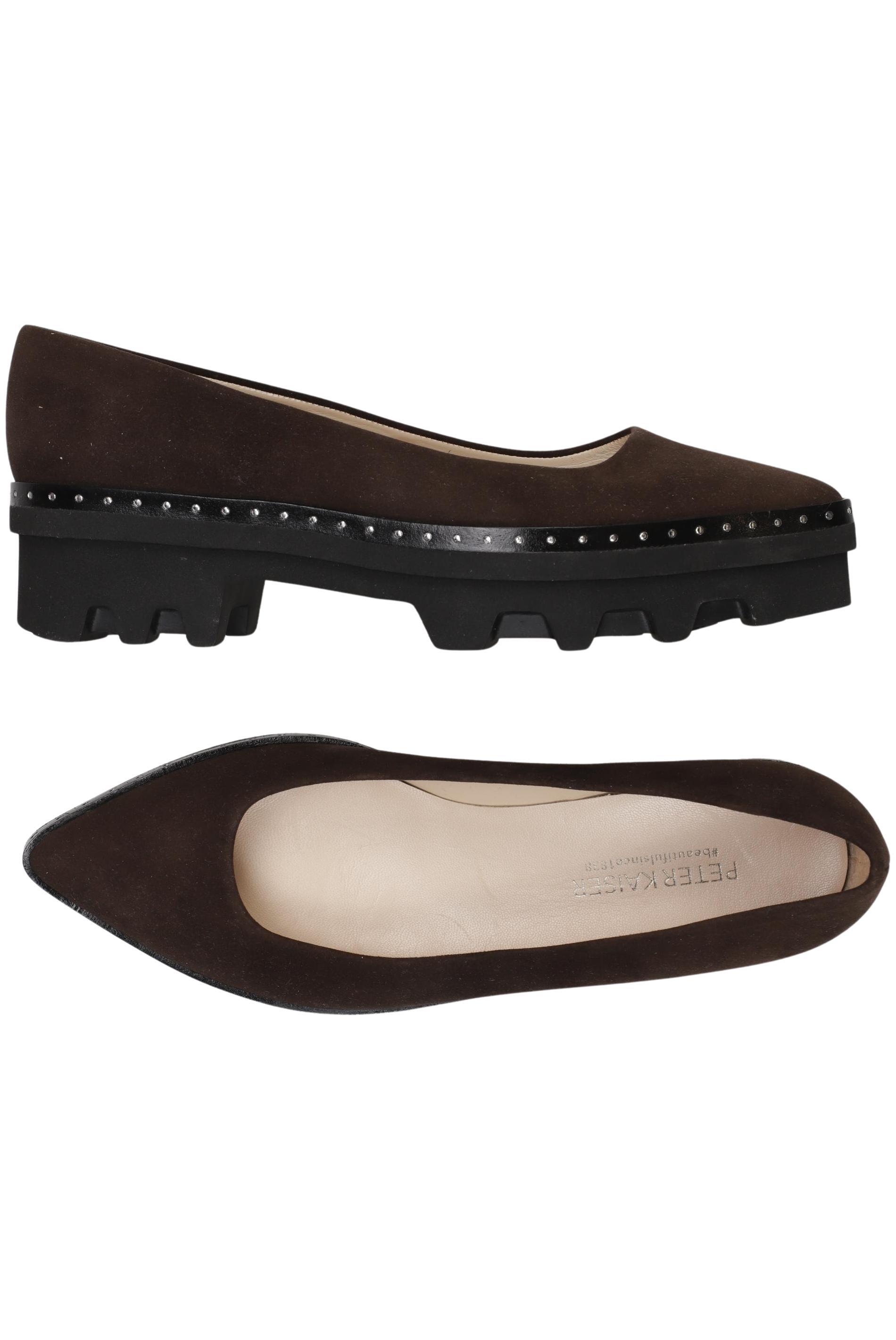 

Peter Kaiser Damen Ballerinas, braun, Gr. 5