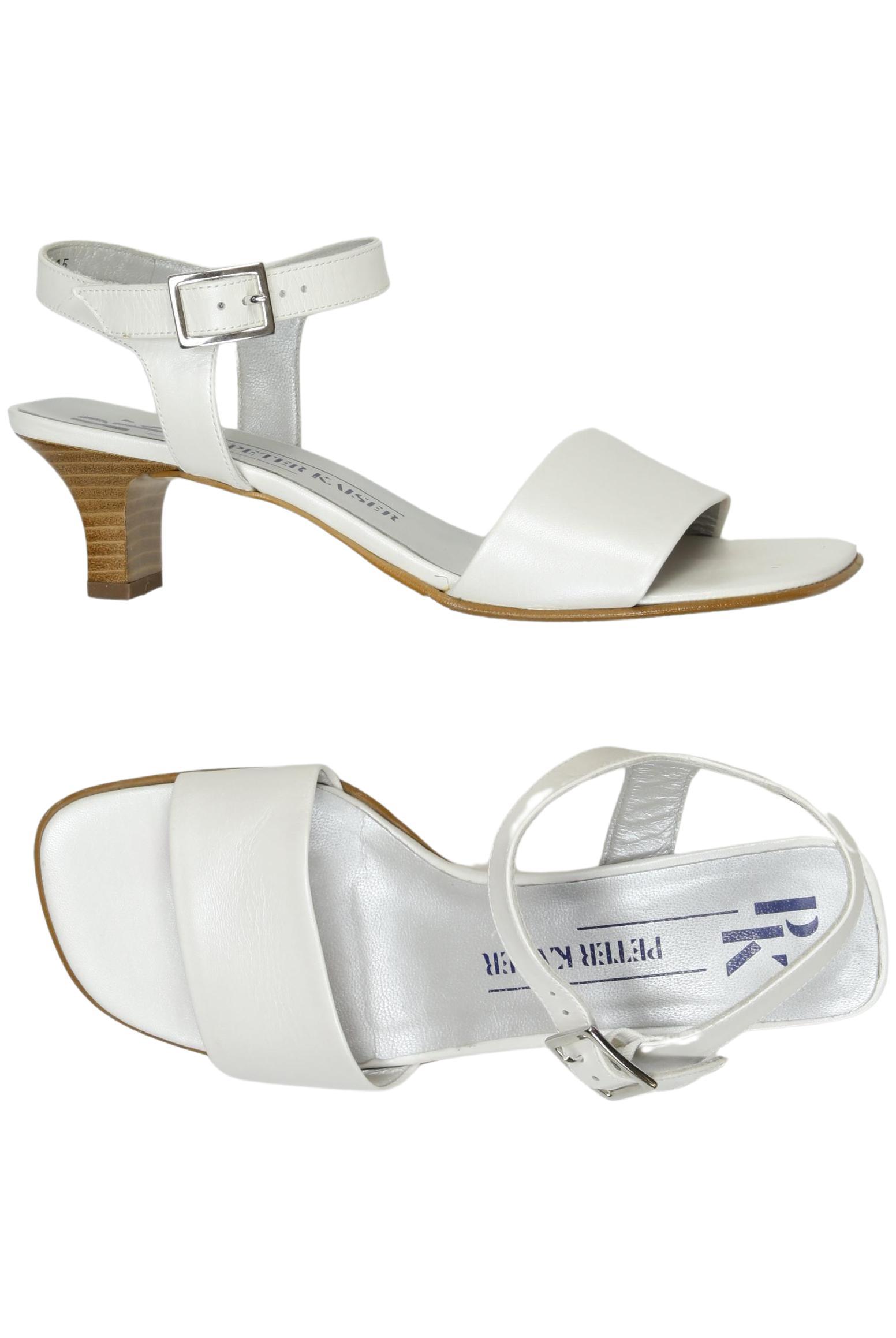 

Peter Kaiser Damen Sandale, weiß, Gr. 5