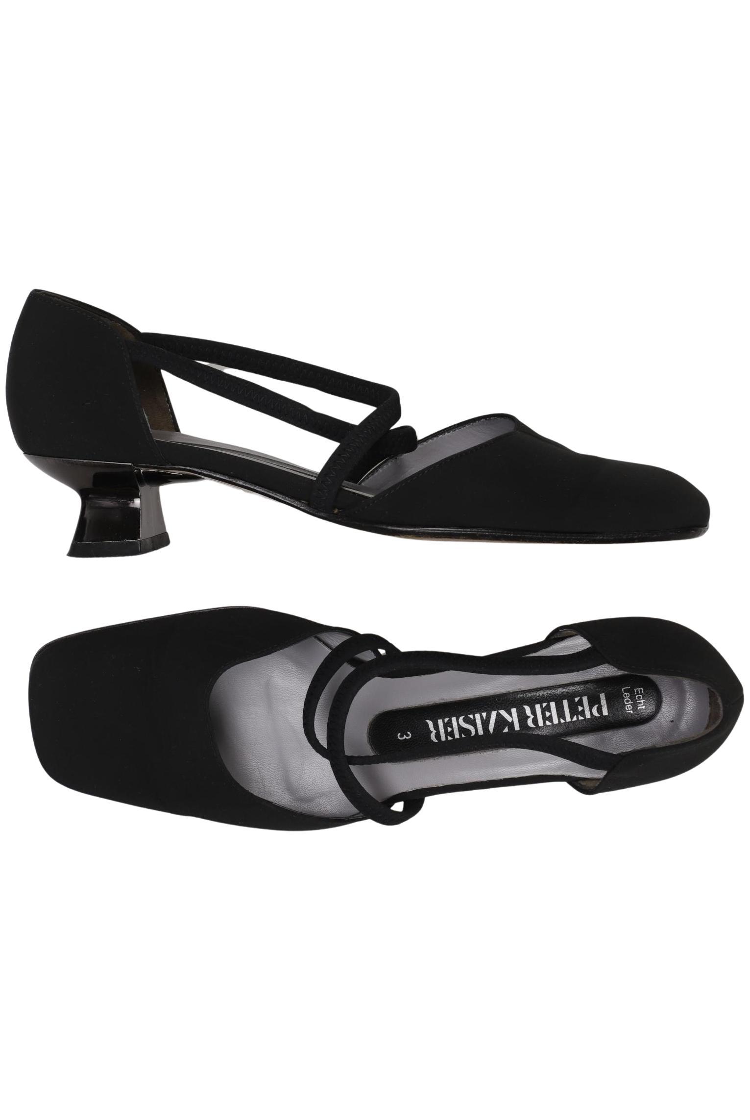 

Peter Kaiser Damen Sandale, schwarz, Gr. 3