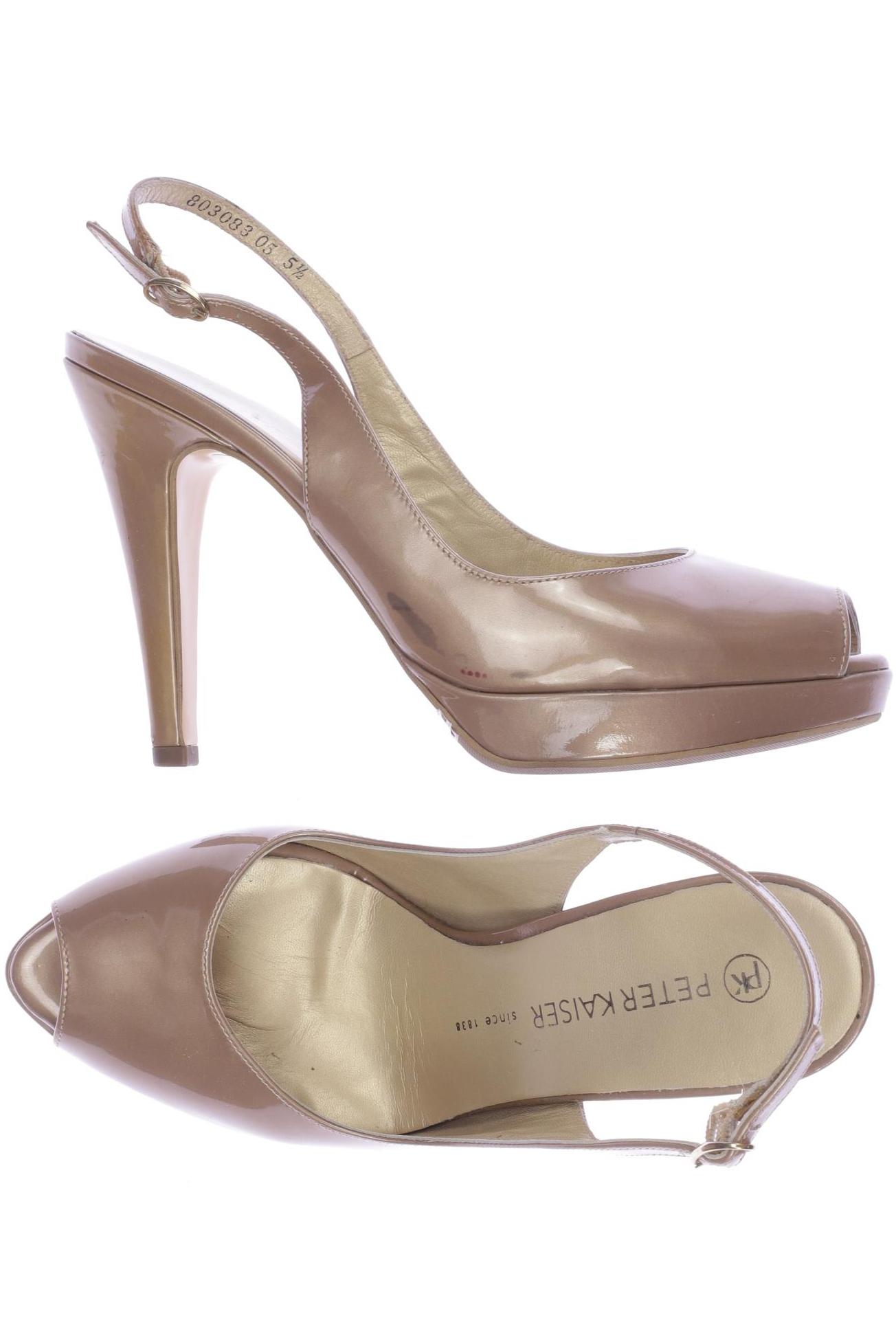 

Peter Kaiser Damen Pumps, beige, Gr. 5.5