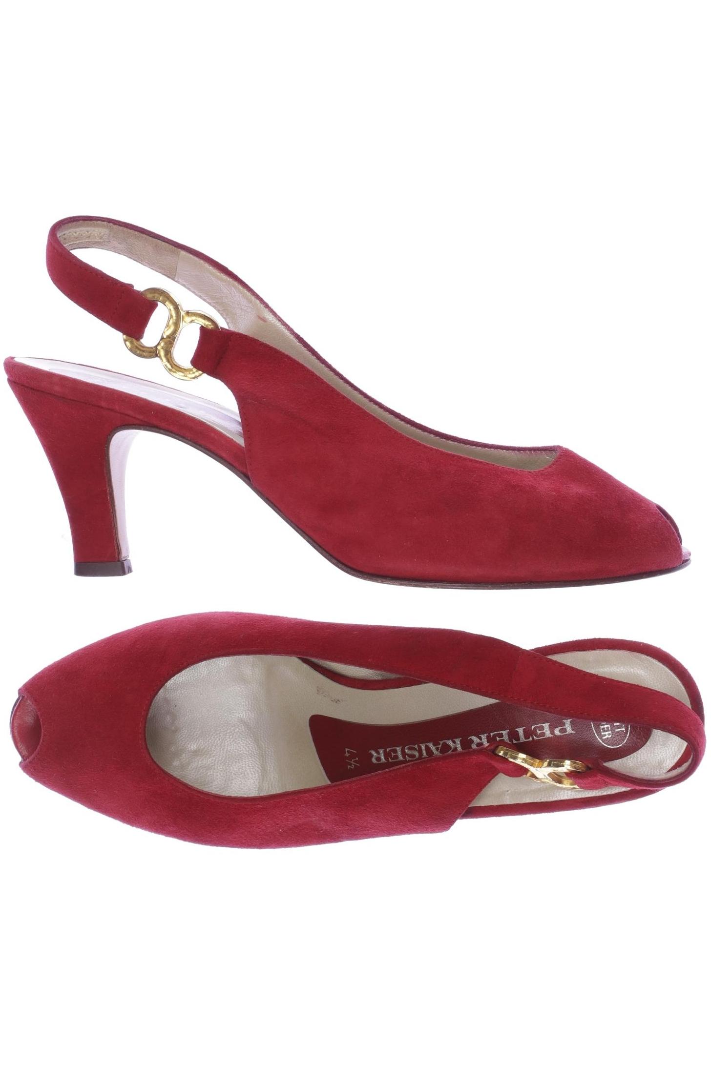 

Peter Kaiser Damen Pumps, rot, Gr. 4.5