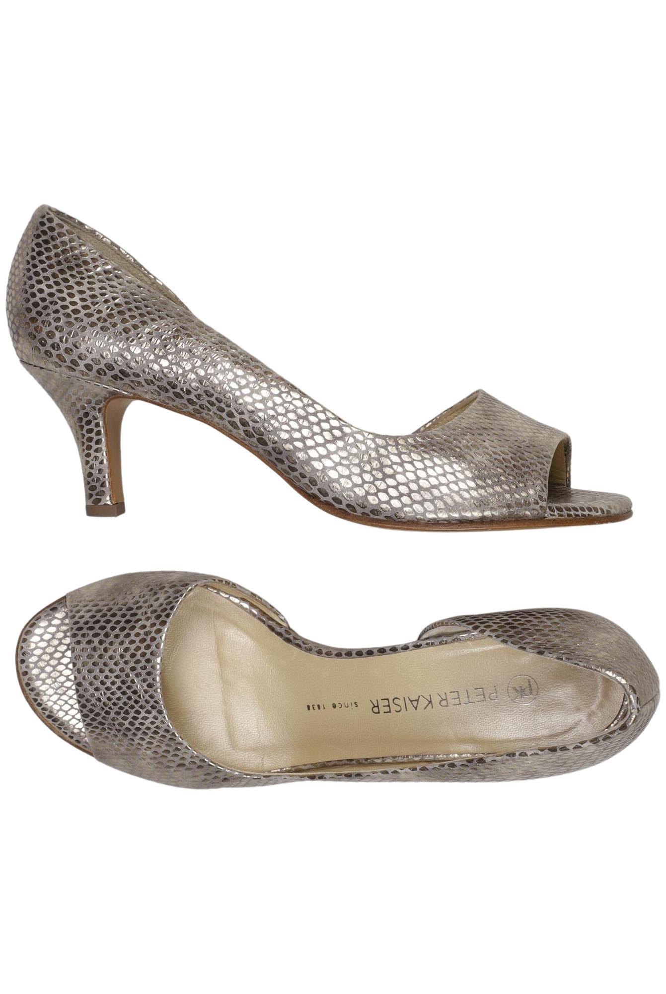 

Peter Kaiser Damen Pumps, silber, Gr. 6.5