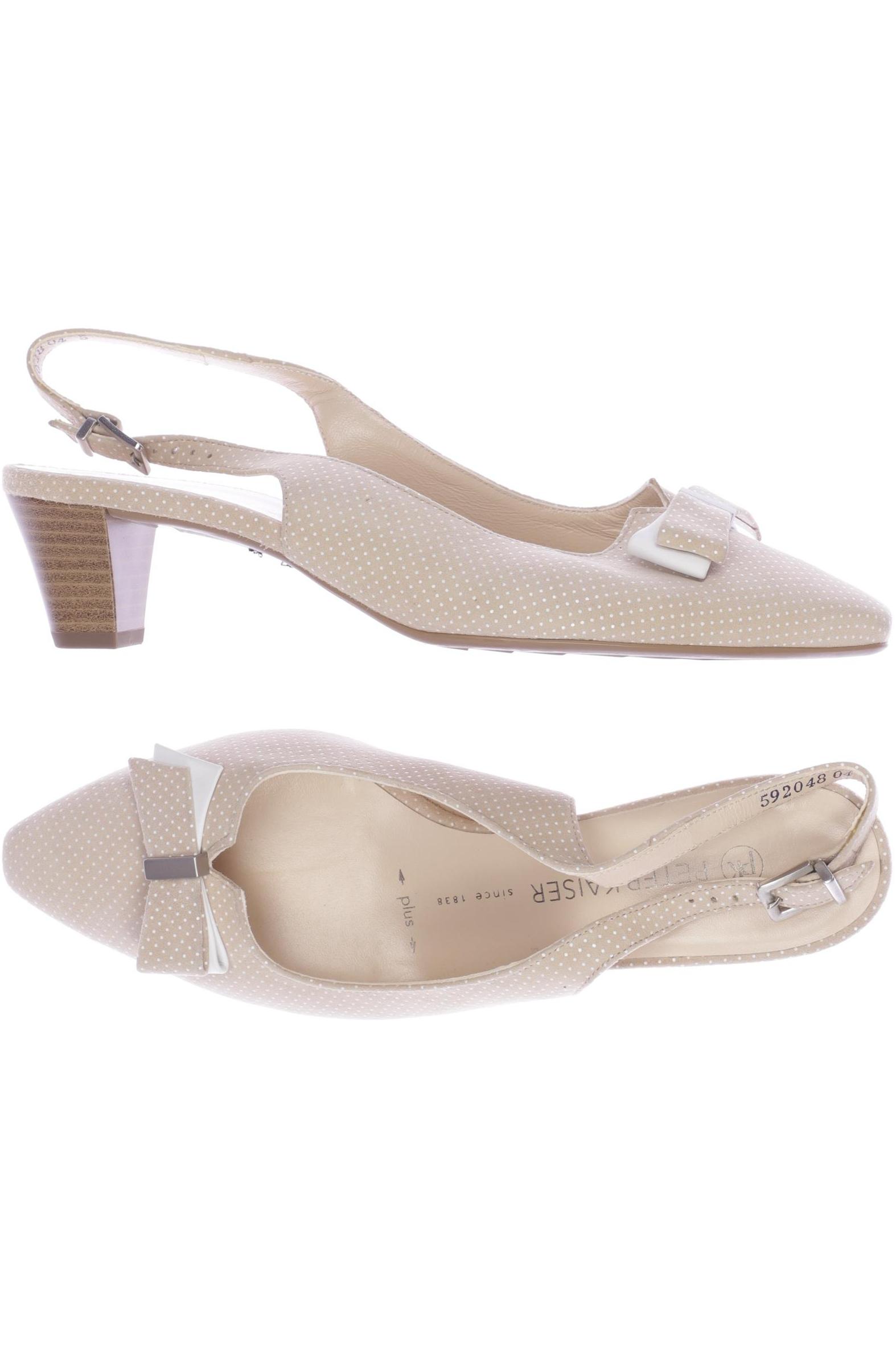 

Peter Kaiser Damen Sandale, beige, Gr. 5