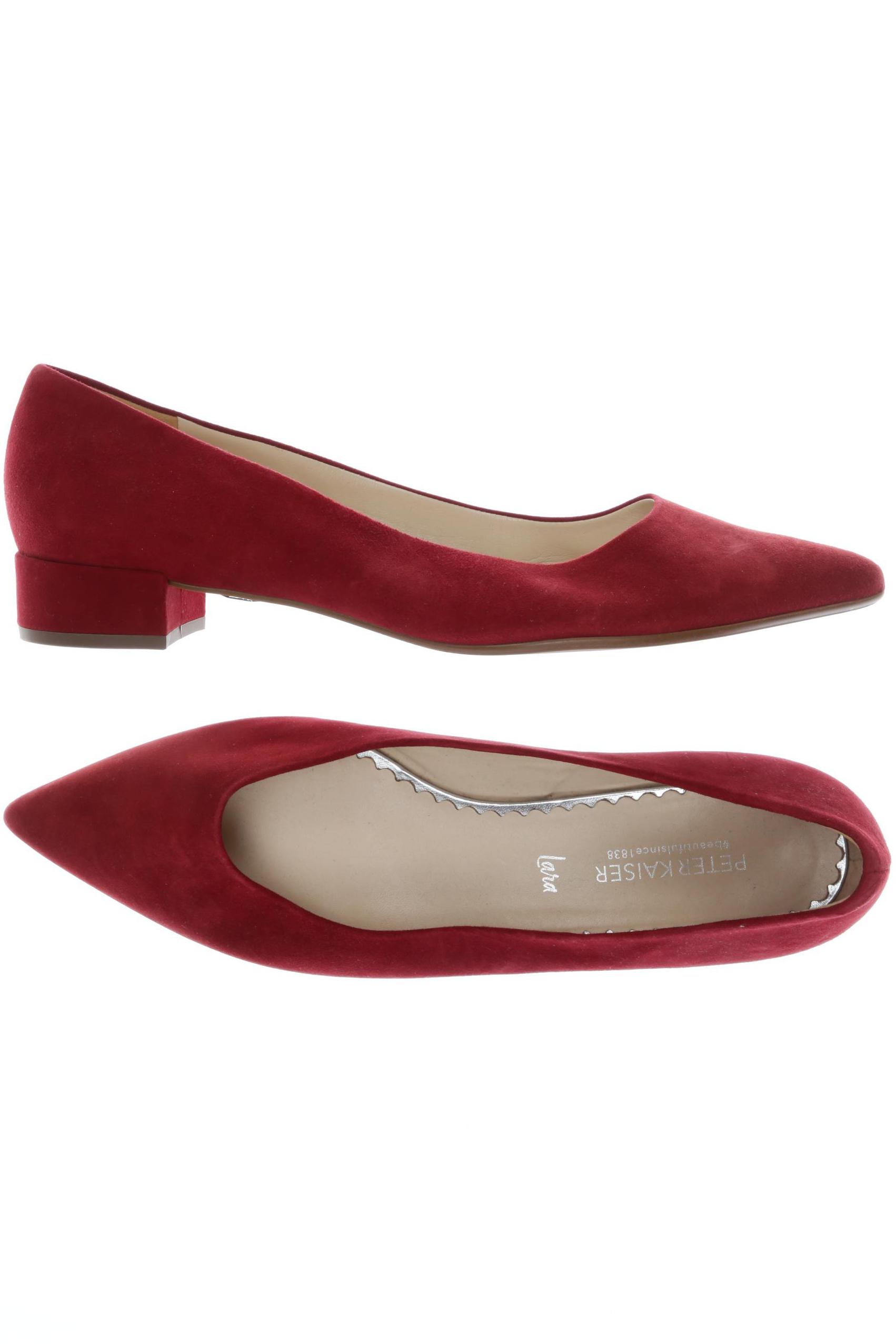 

Peter Kaiser Damen Ballerinas, rot, Gr. 9.5