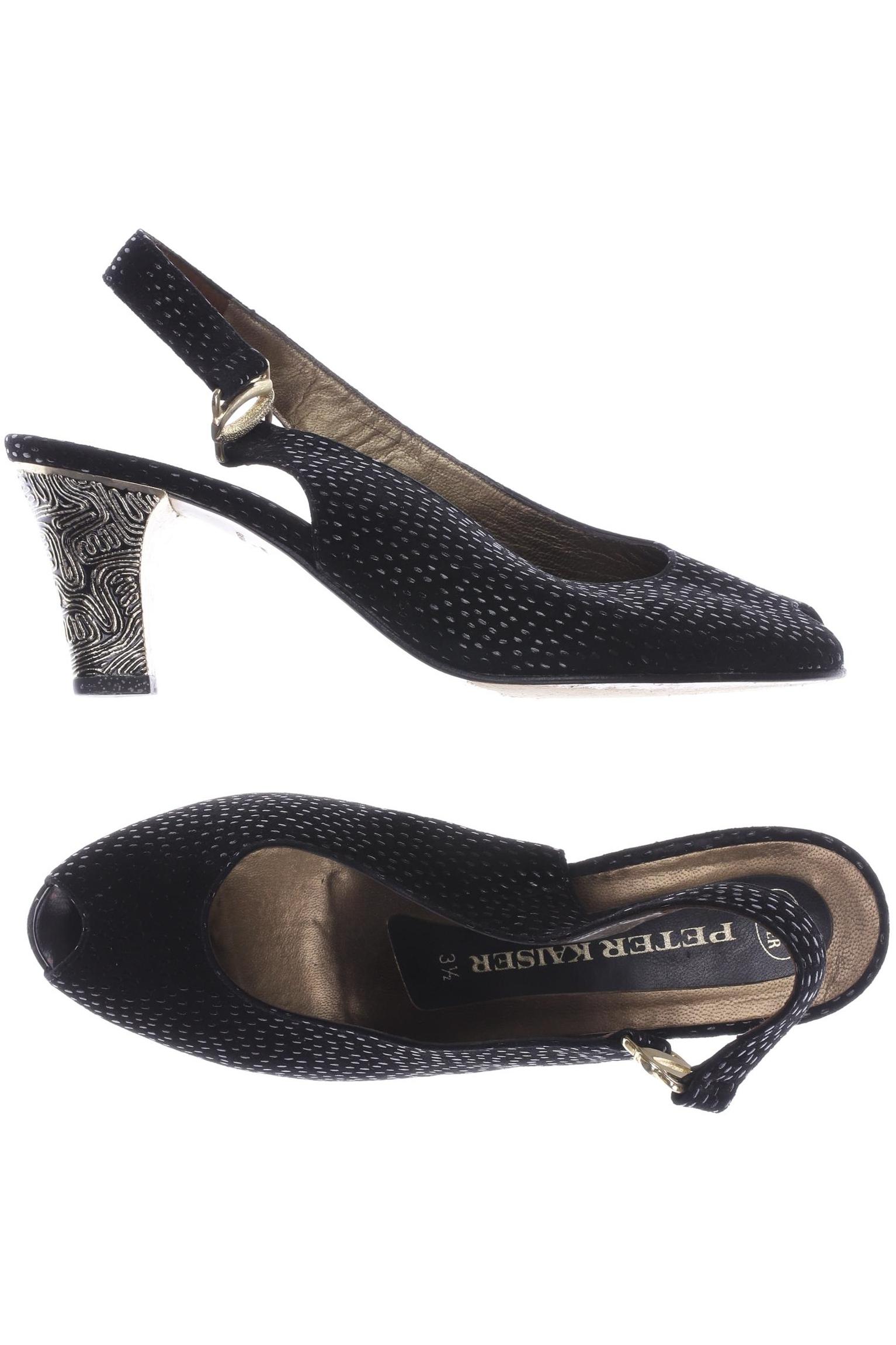 

Peter Kaiser Damen Sandale, schwarz, Gr. 3.5