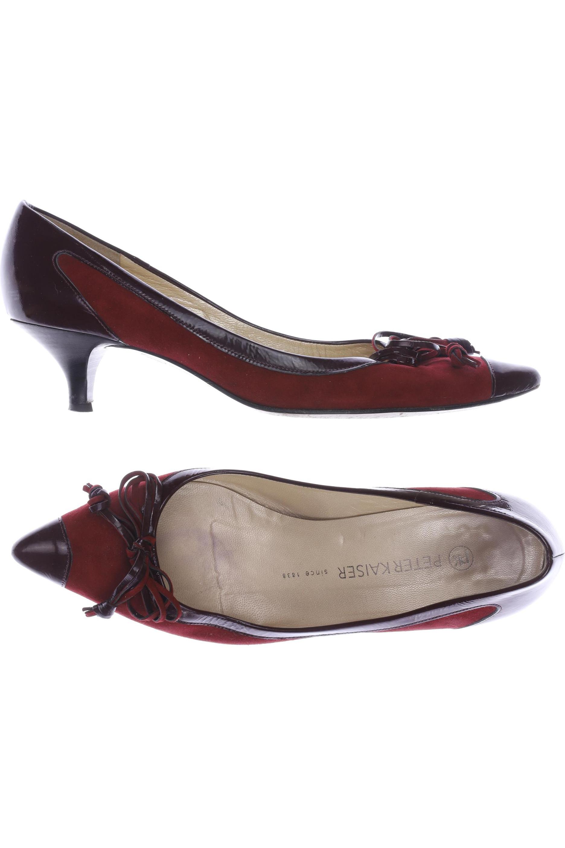 

Peter Kaiser Damen Pumps, bordeaux, Gr. 5.5