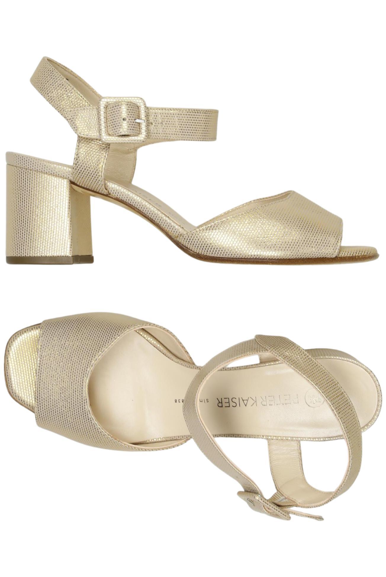 

Peter Kaiser Damen Sandale, beige, Gr. 5