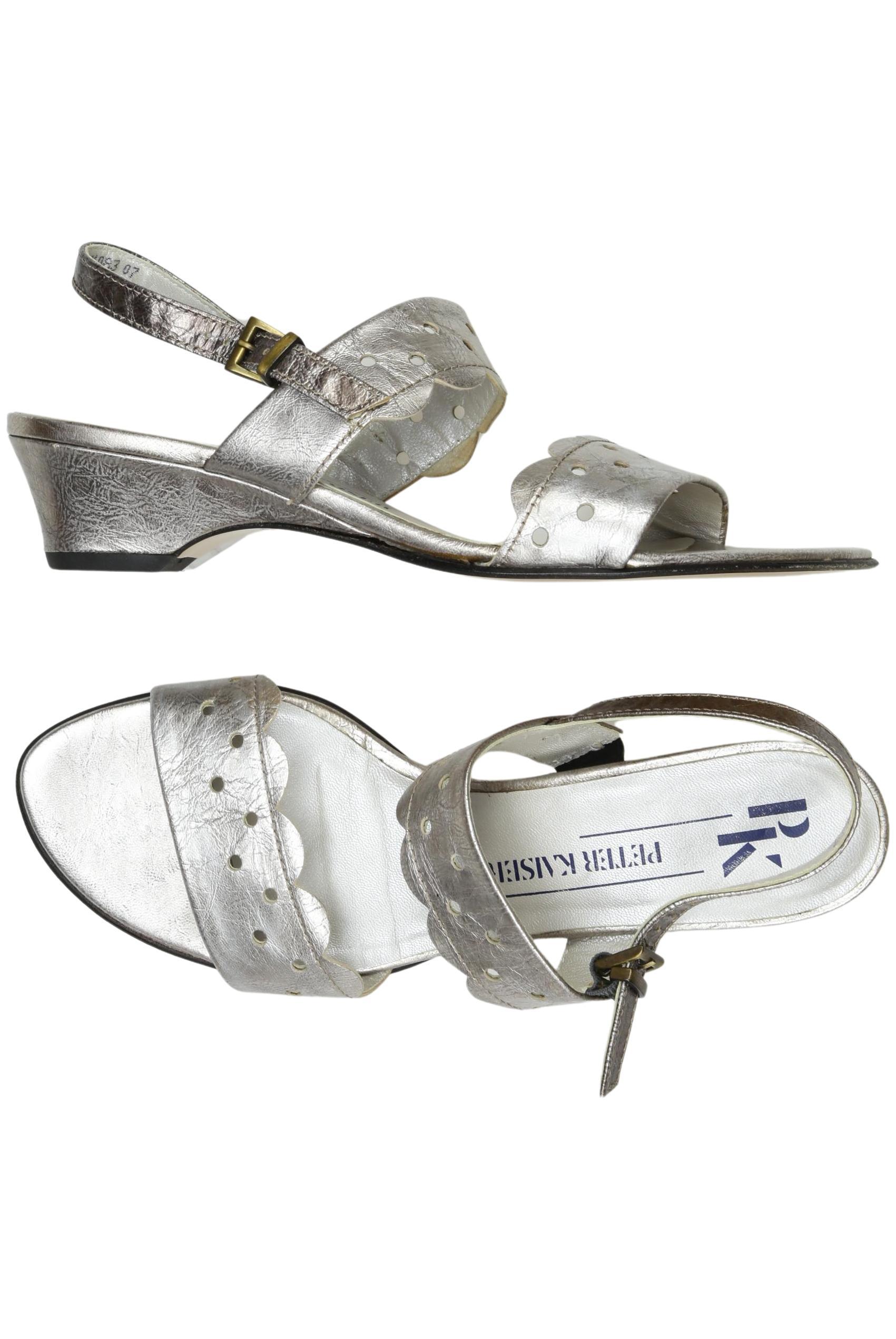 

Peter Kaiser Damen Sandale, grau, Gr. 6.5