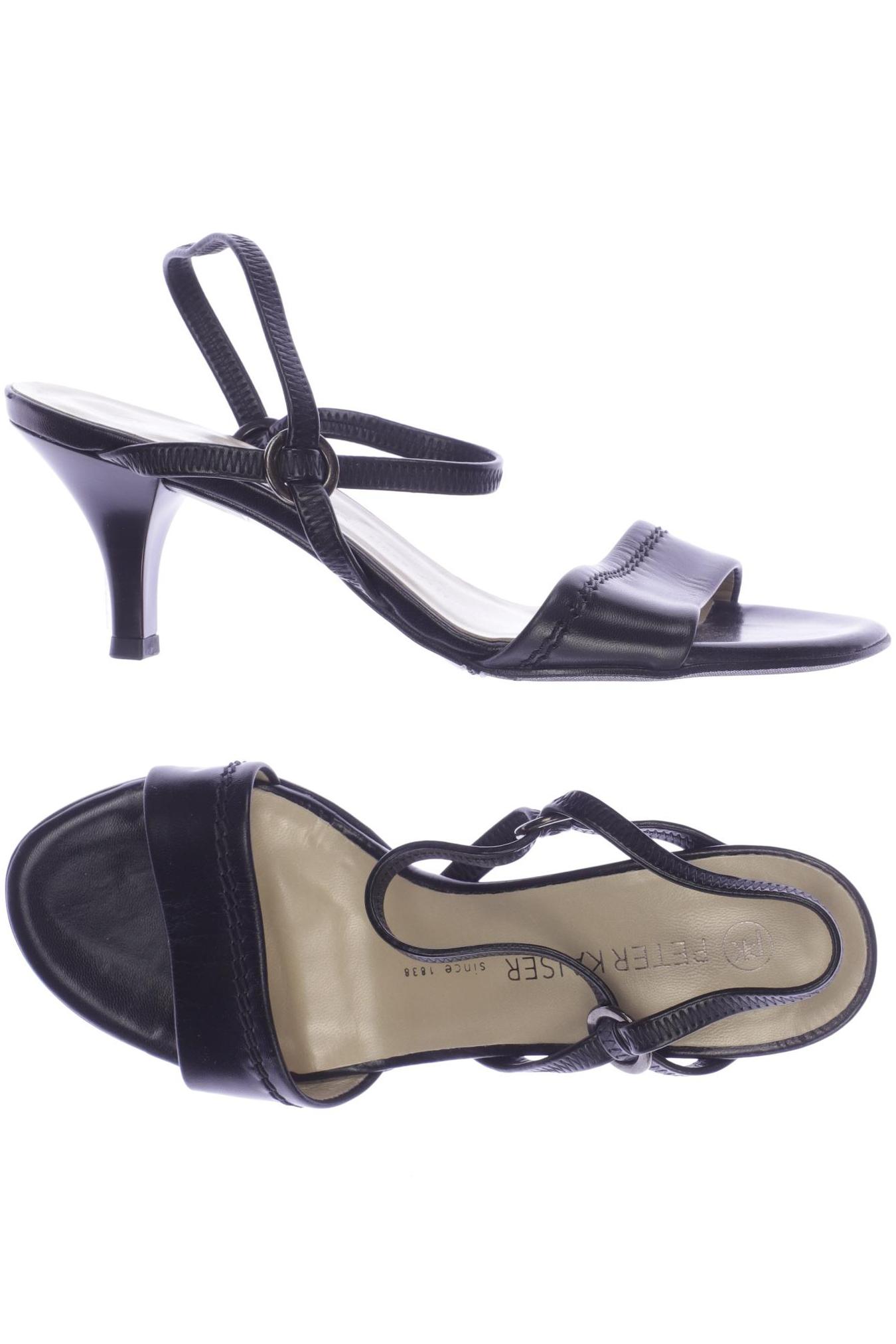 

Peter Kaiser Damen Sandale, schwarz, Gr. 3