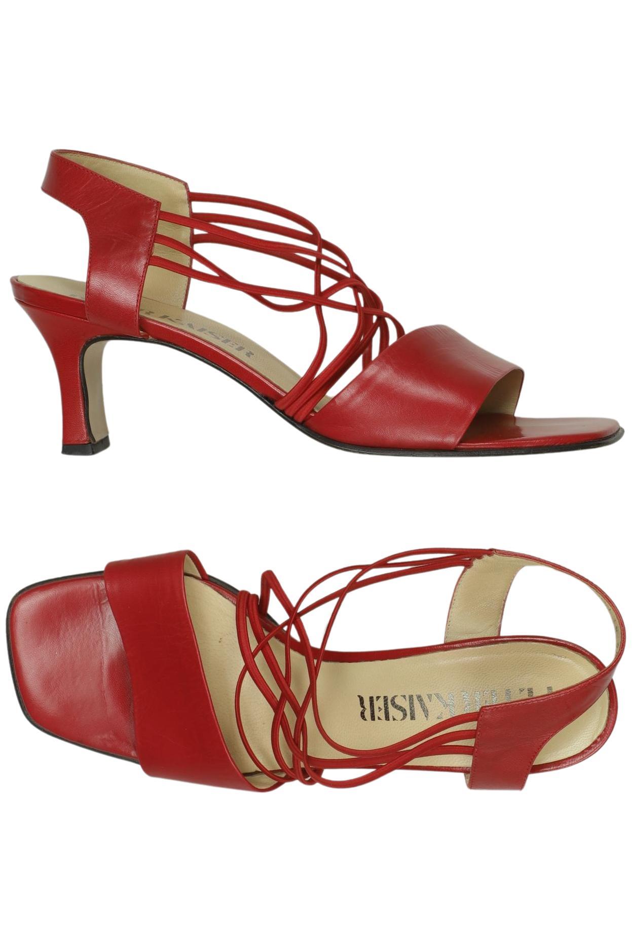 

Peter Kaiser Damen Sandale, rot, Gr. 6.5