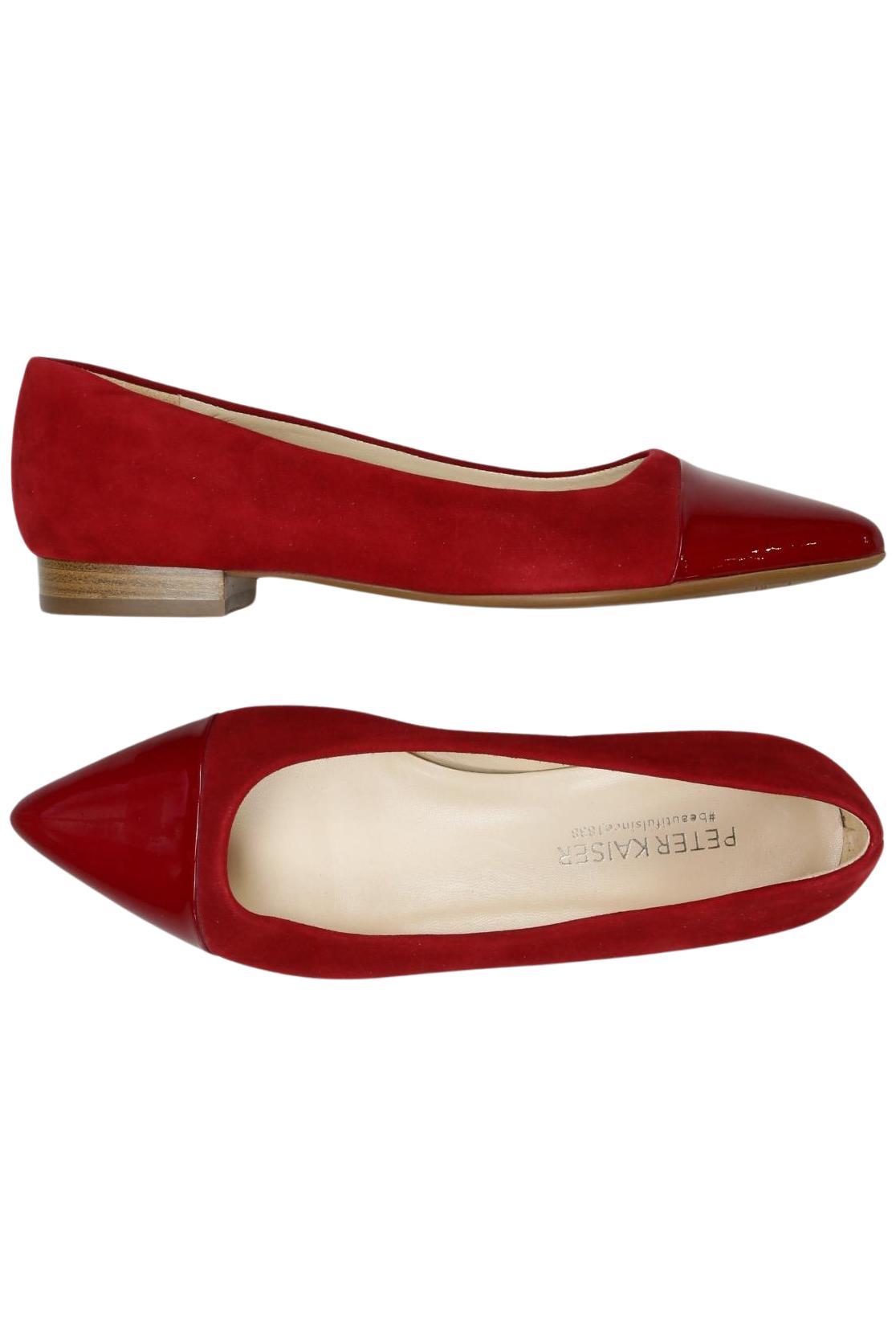

Peter Kaiser Damen Ballerinas, bordeaux, Gr. 3