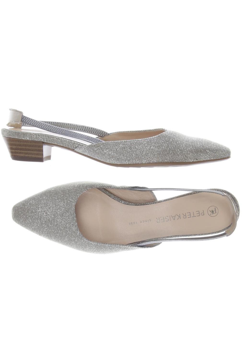 

Peter Kaiser Damen Sandale, silber, Gr. 3.5