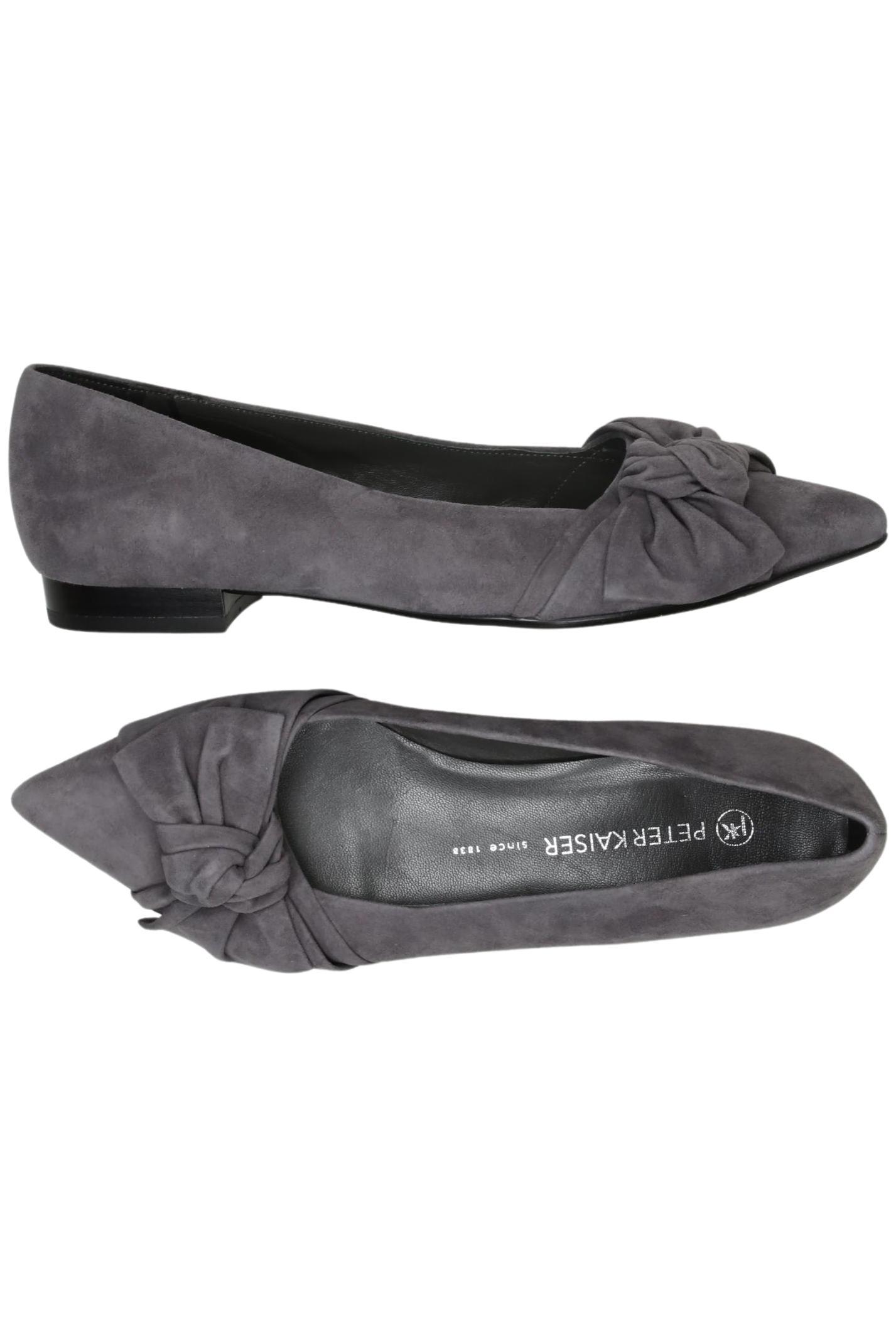 

Peter Kaiser Damen Ballerinas, grau, Gr. 6.5