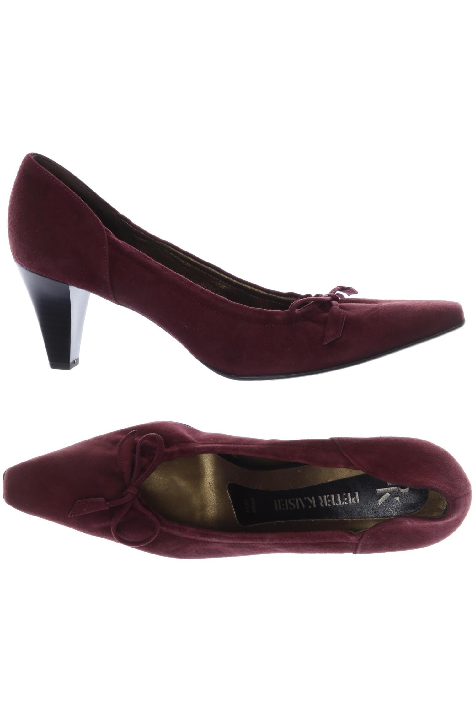 

Peter Kaiser Damen Pumps, bordeaux, Gr. 5.5