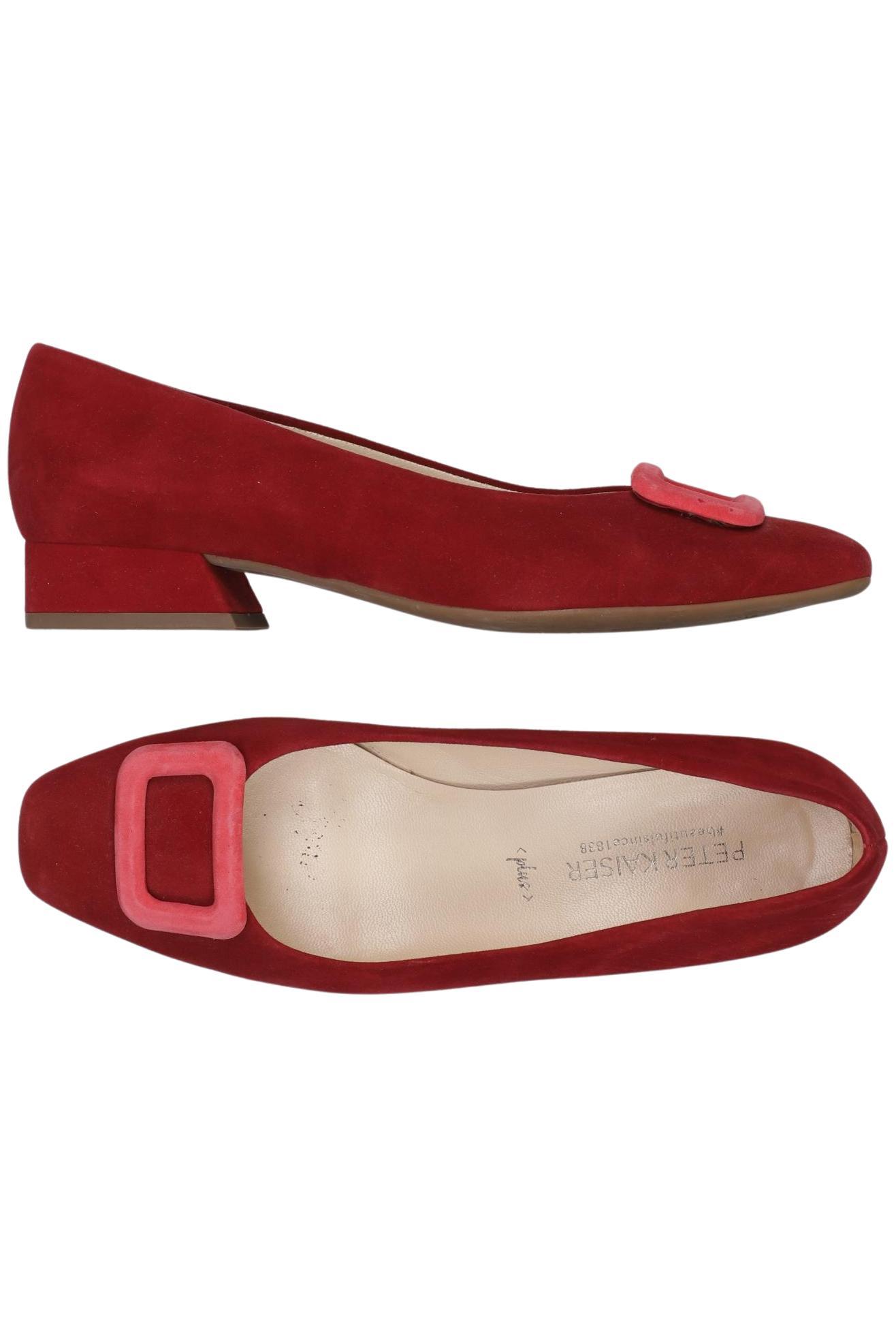 

Peter Kaiser Damen Ballerinas, rot, Gr. 4.5