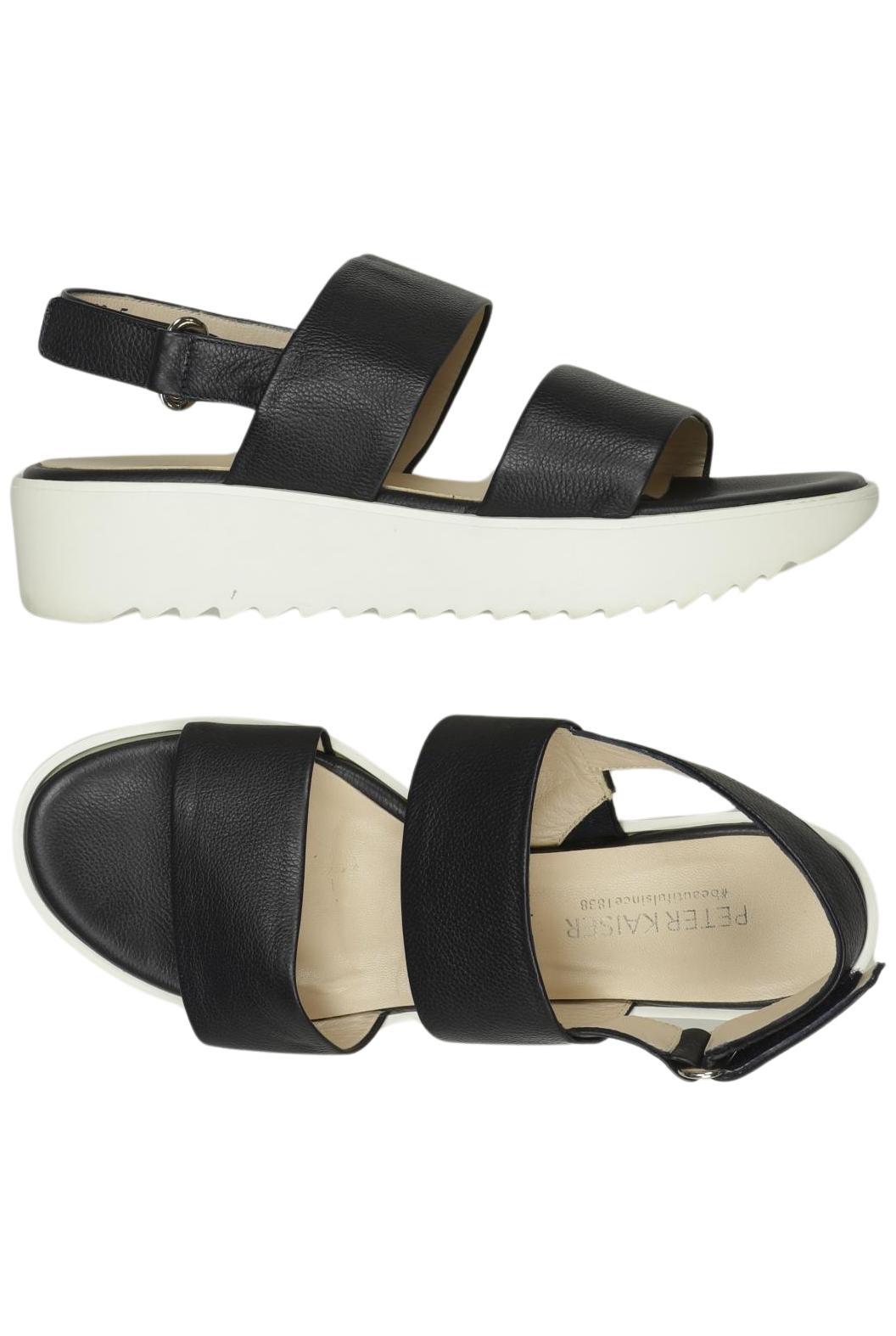 

Peter Kaiser Damen Sandale, schwarz, Gr. 5