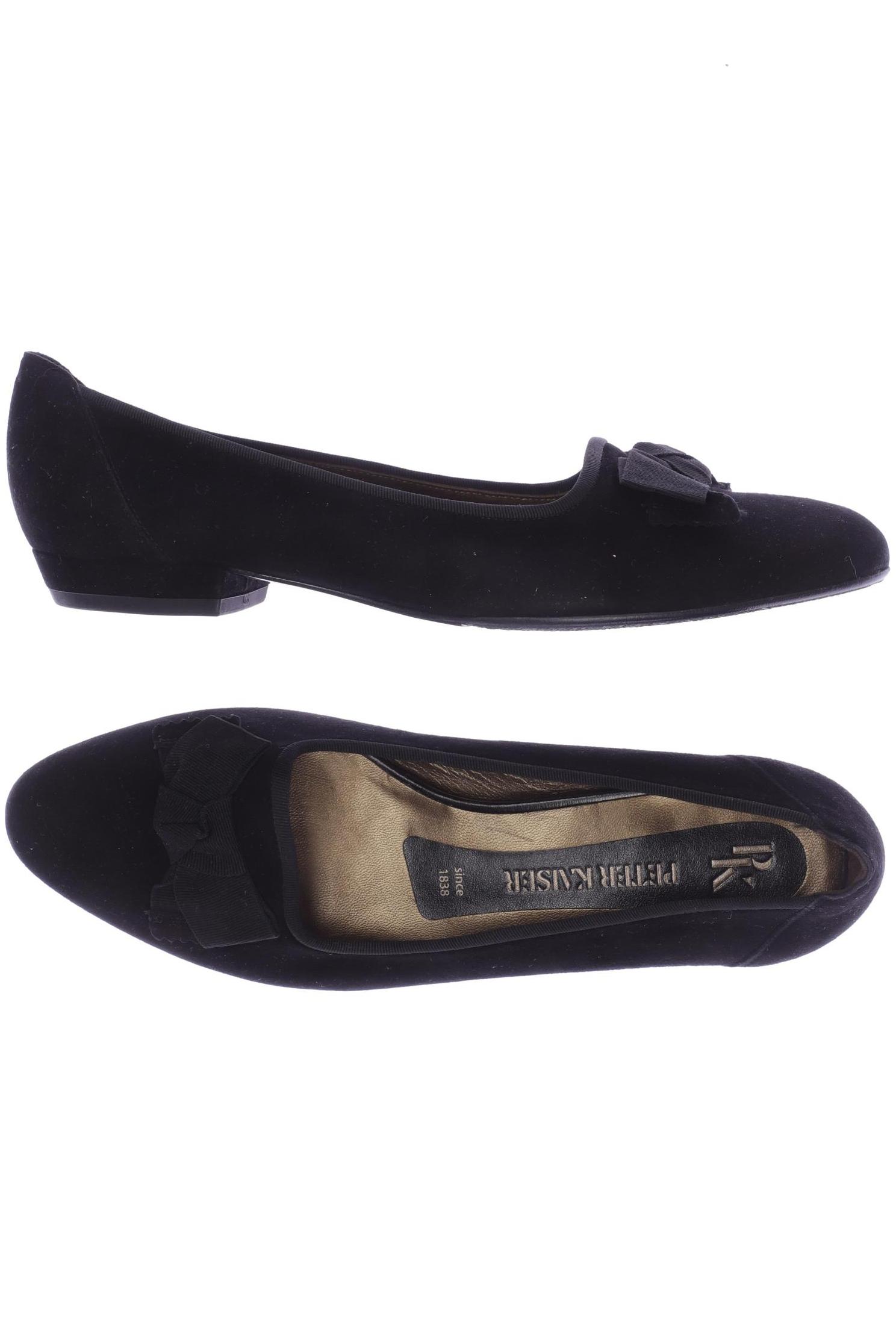 

Peter Kaiser Damen Ballerinas, schwarz, Gr. 5.5