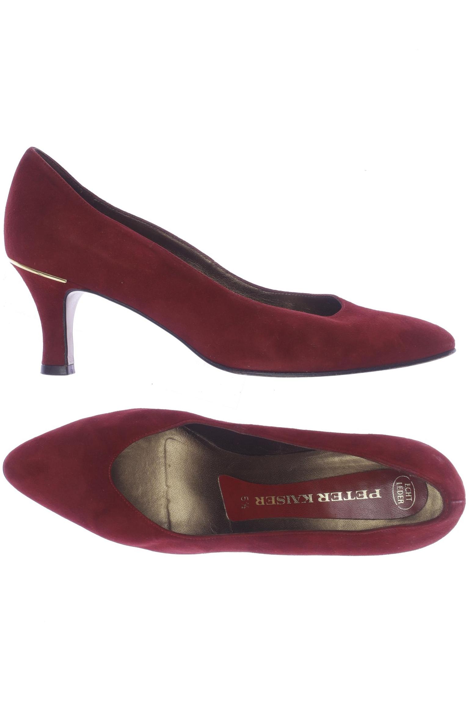 

Peter Kaiser Damen Pumps, bordeaux, Gr. 5.5