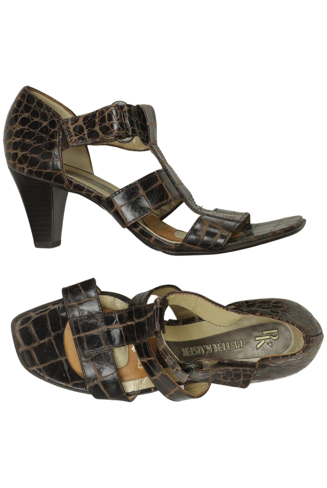 

Peter Kaiser Damen Sandale, braun, Gr. 9.5