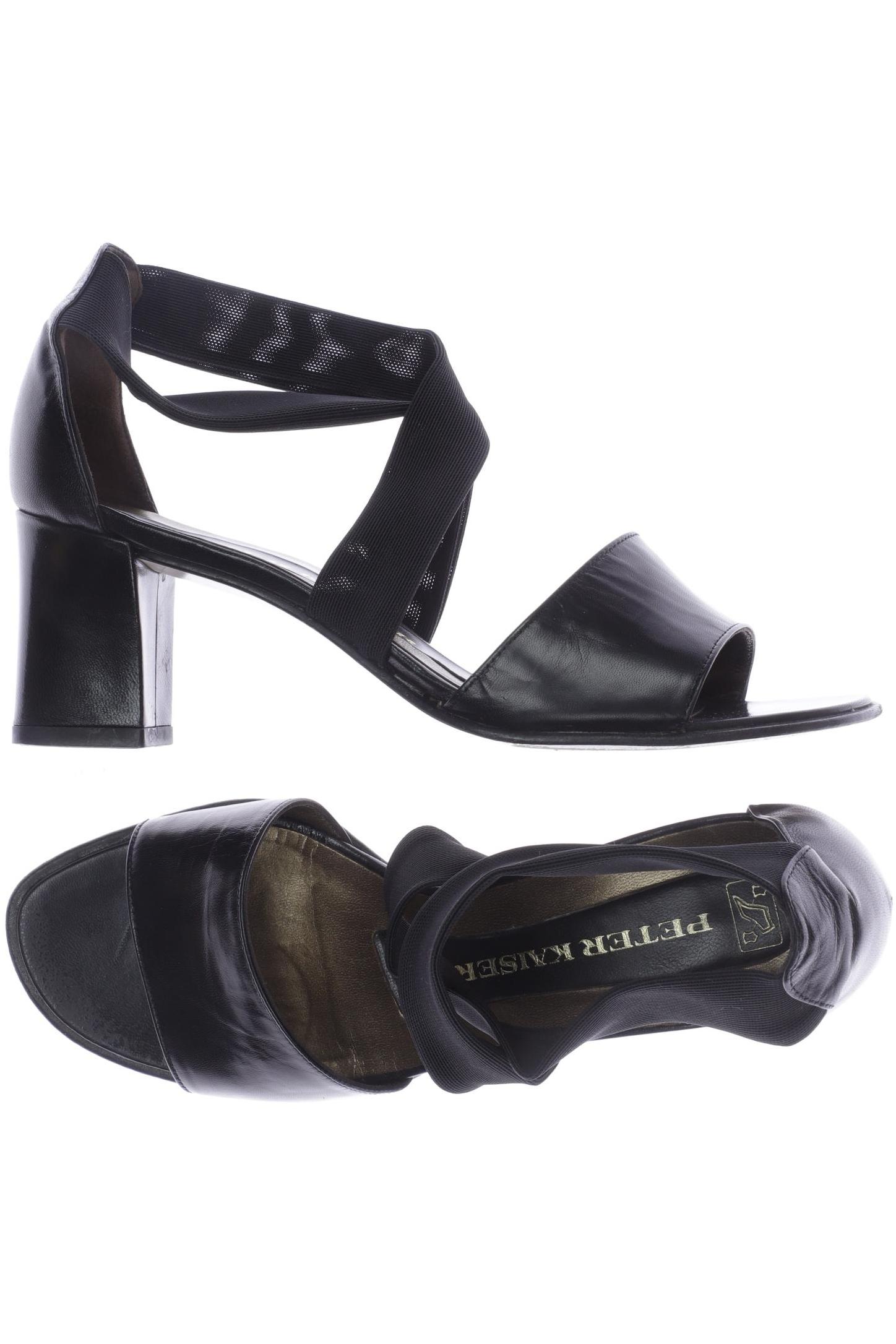 

Peter Kaiser Damen Sandale, schwarz, Gr. 4