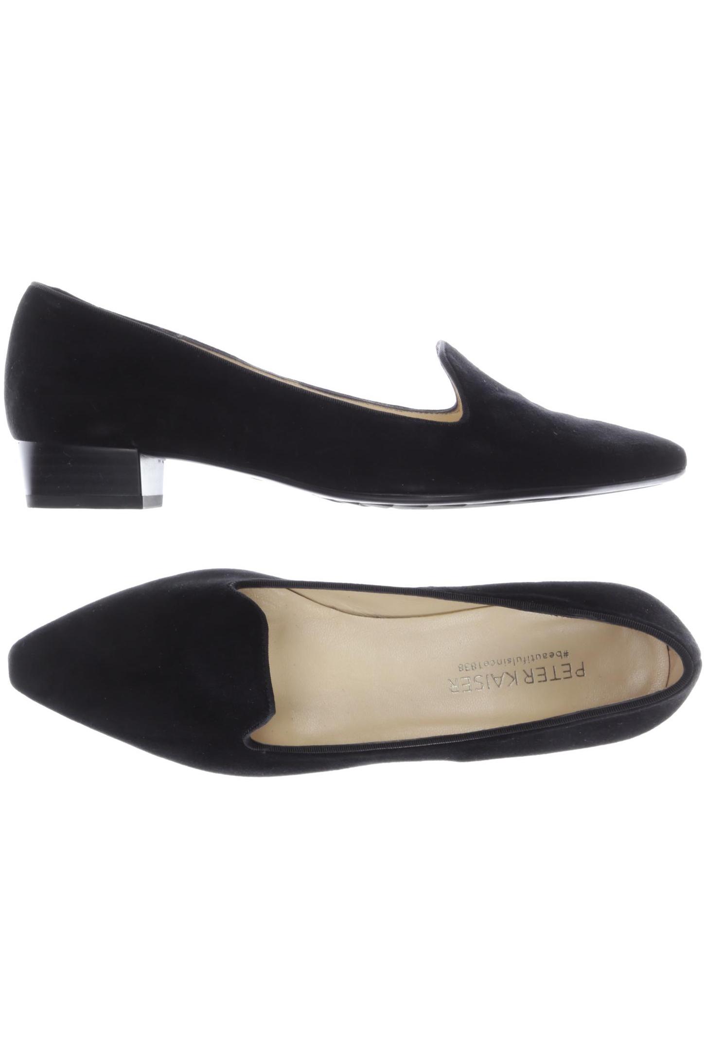 

Peter Kaiser Damen Halbschuh, schwarz, Gr. 4.5