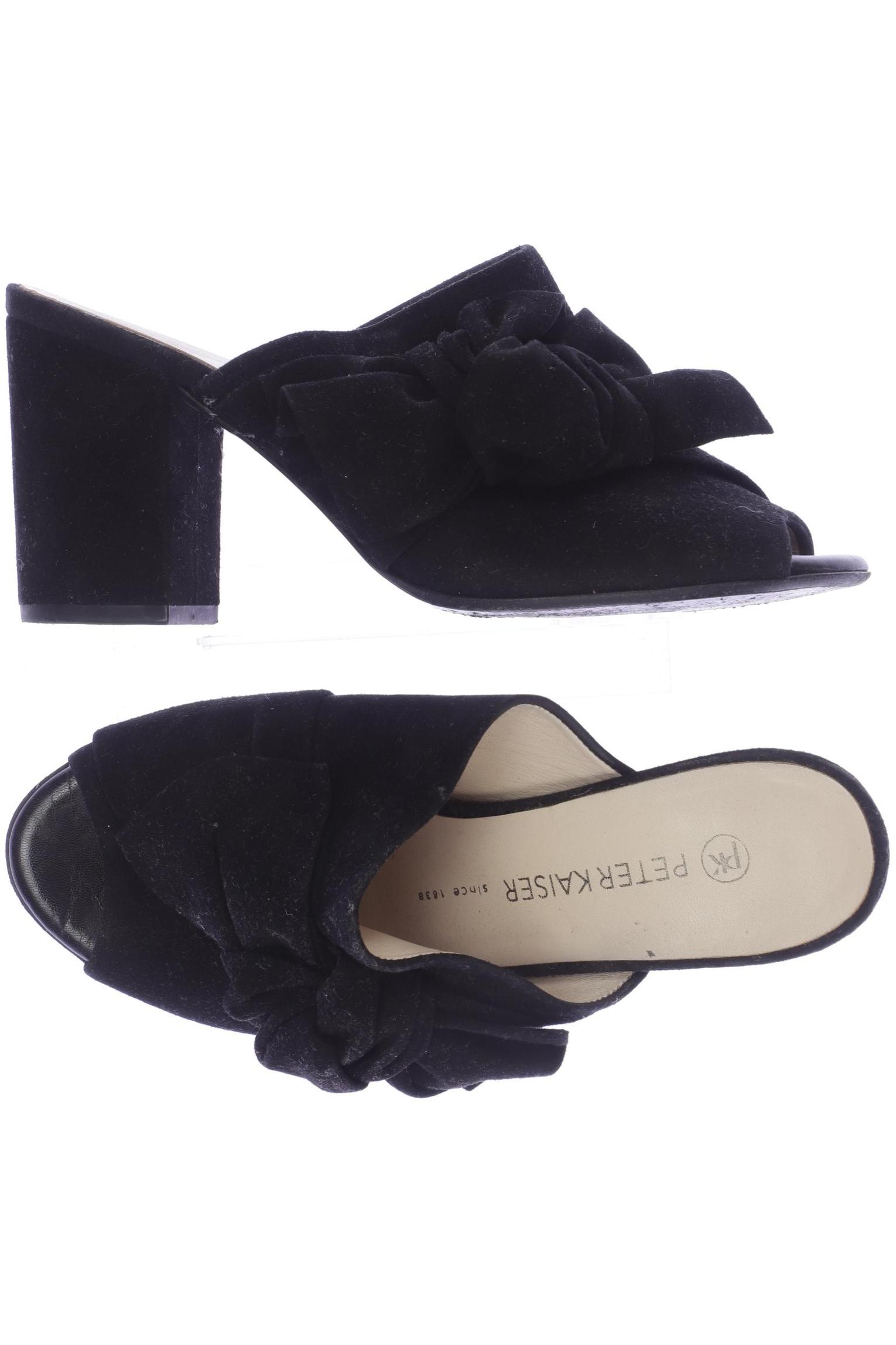 

Peter Kaiser Damen Sandale, schwarz, Gr. 5