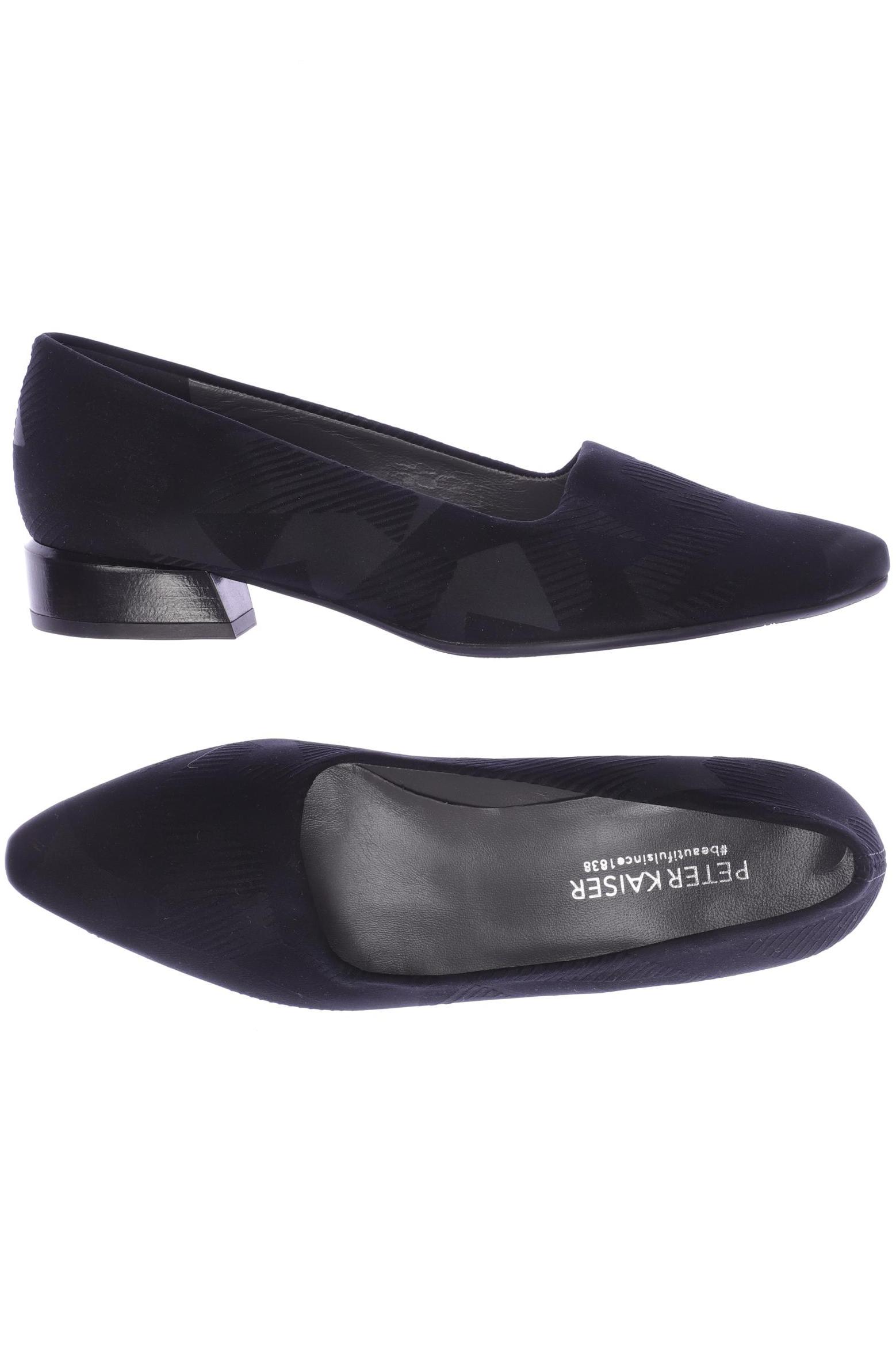 

Peter Kaiser Damen Halbschuh, schwarz, Gr. 4.5