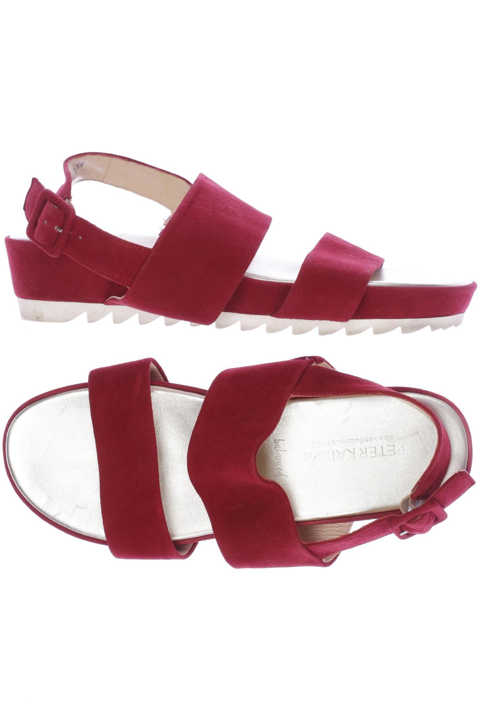 

Peter Kaiser Damen Sandale, rot, Gr. 5.5