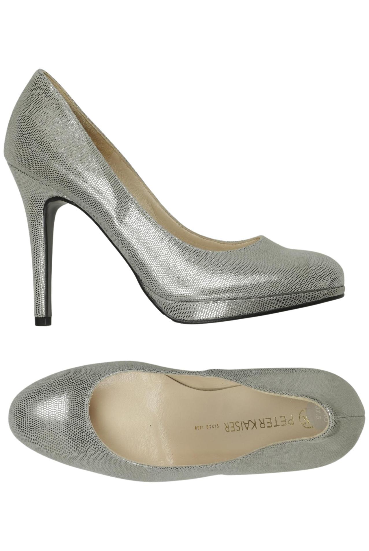 

Peter Kaiser Damen Pumps, silber, Gr. 4.5