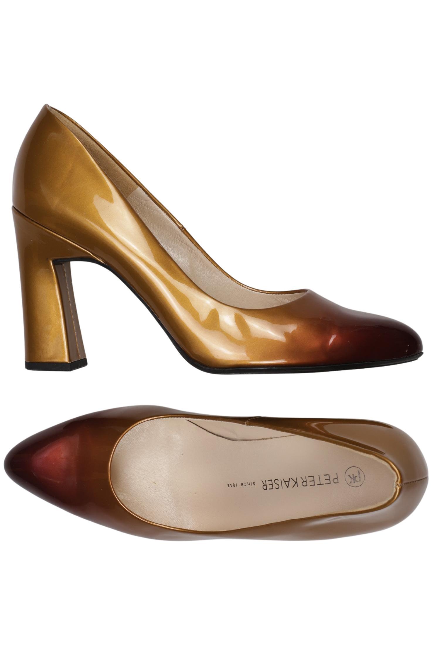 

Peter Kaiser Damen Pumps, gold, Gr. 7