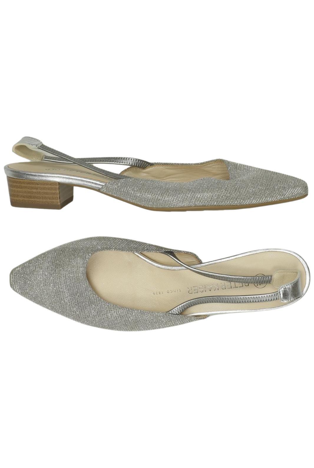 

Peter Kaiser Damen Ballerinas, silber, Gr. 4.5