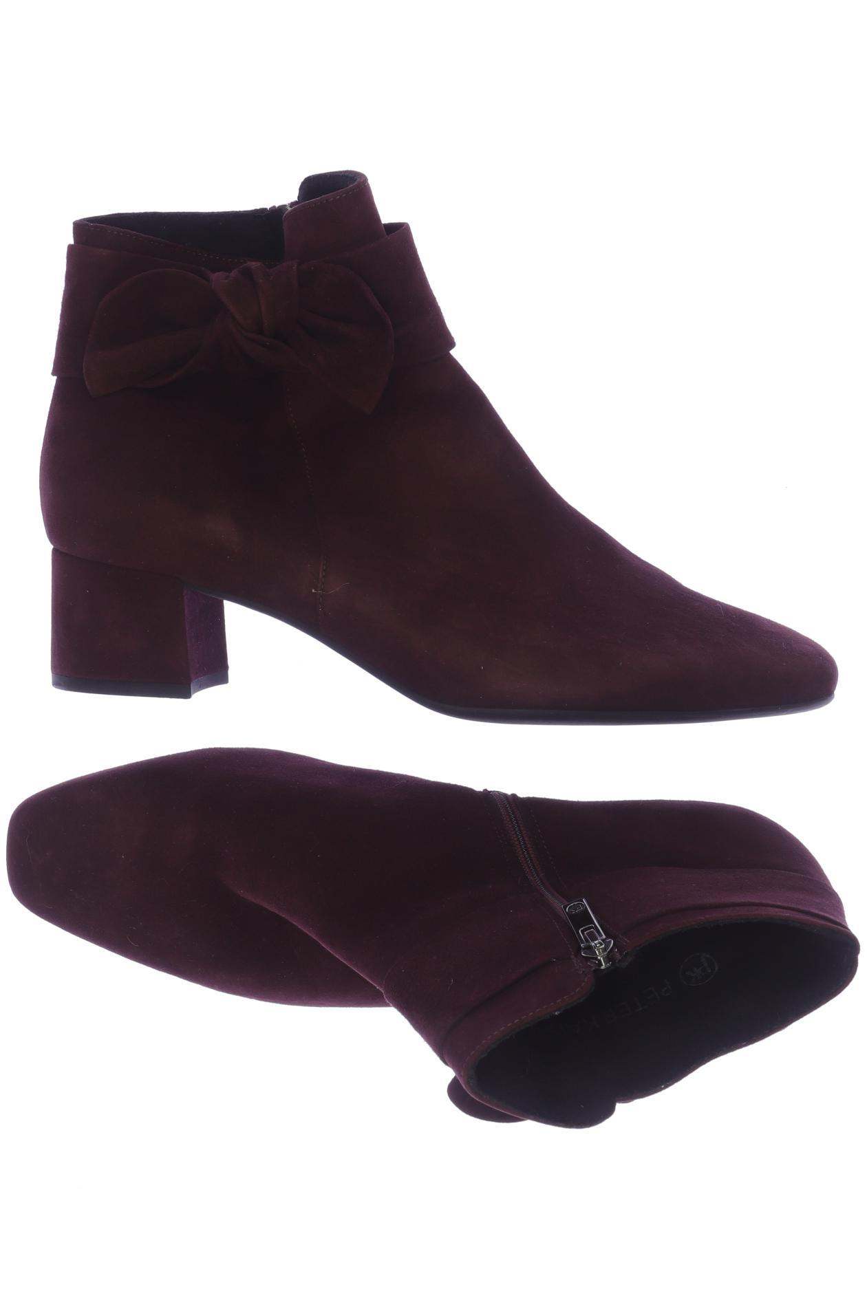 

Peter Kaiser Damen Stiefelette, bordeaux, Gr. 8