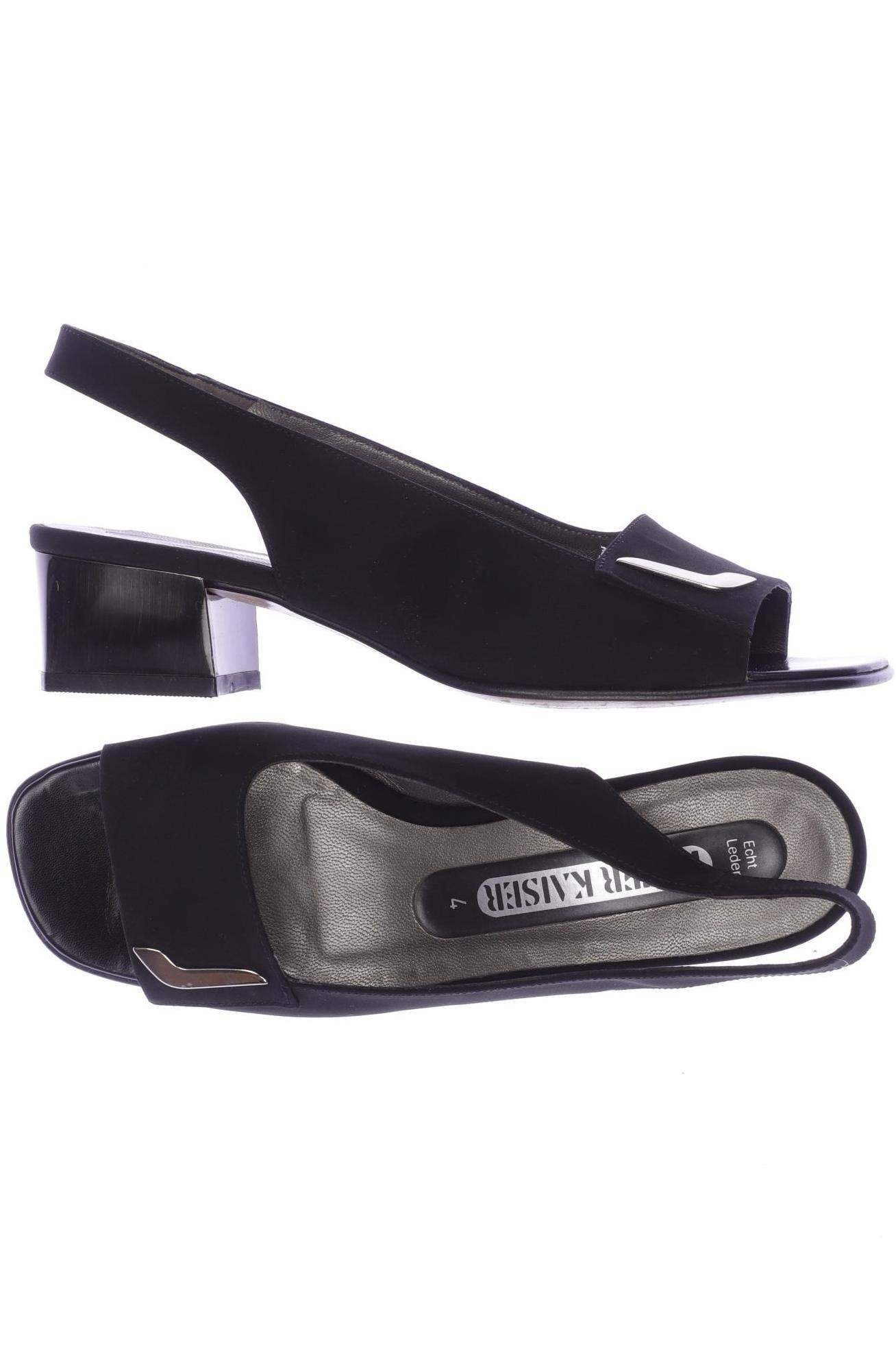 

Peter Kaiser Damen Sandale, schwarz, Gr. 4
