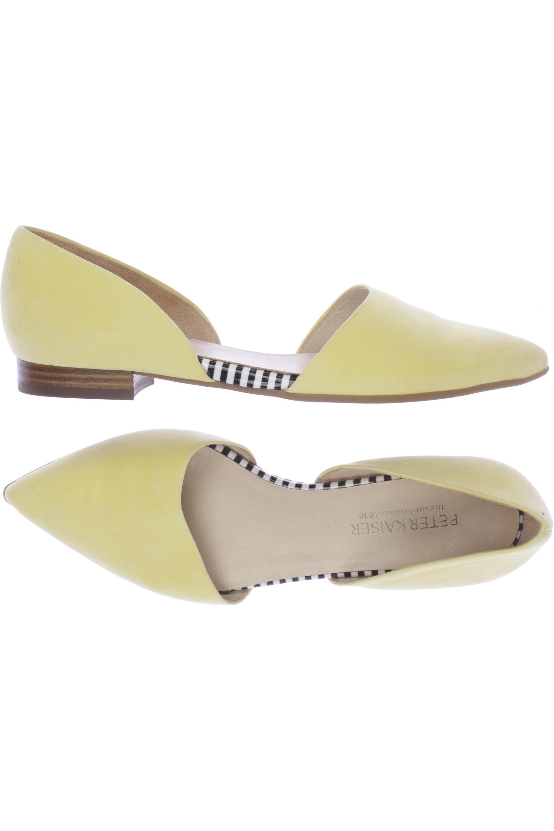 

Peter Kaiser Damen Ballerinas, gelb, Gr. 4.5