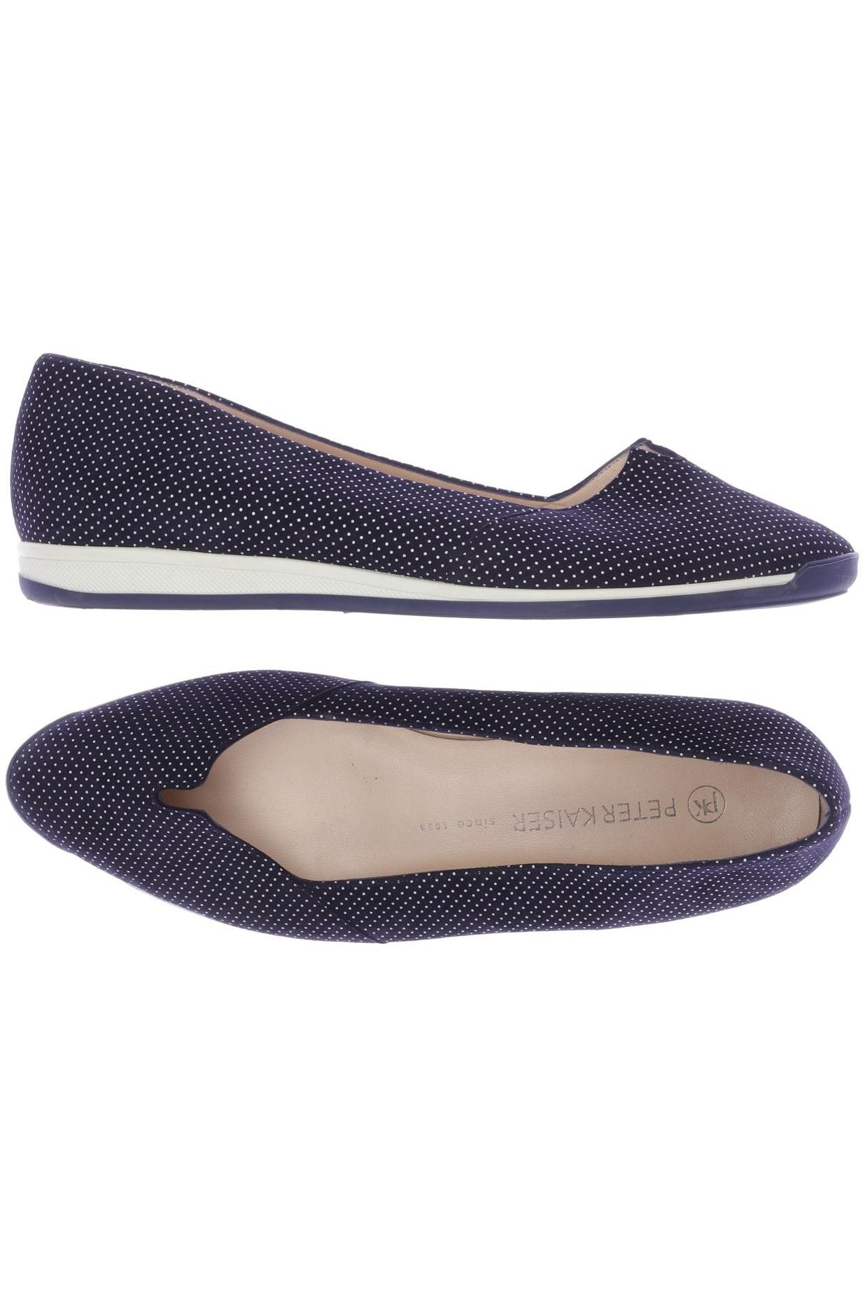 

Peter Kaiser Damen Ballerinas, marineblau