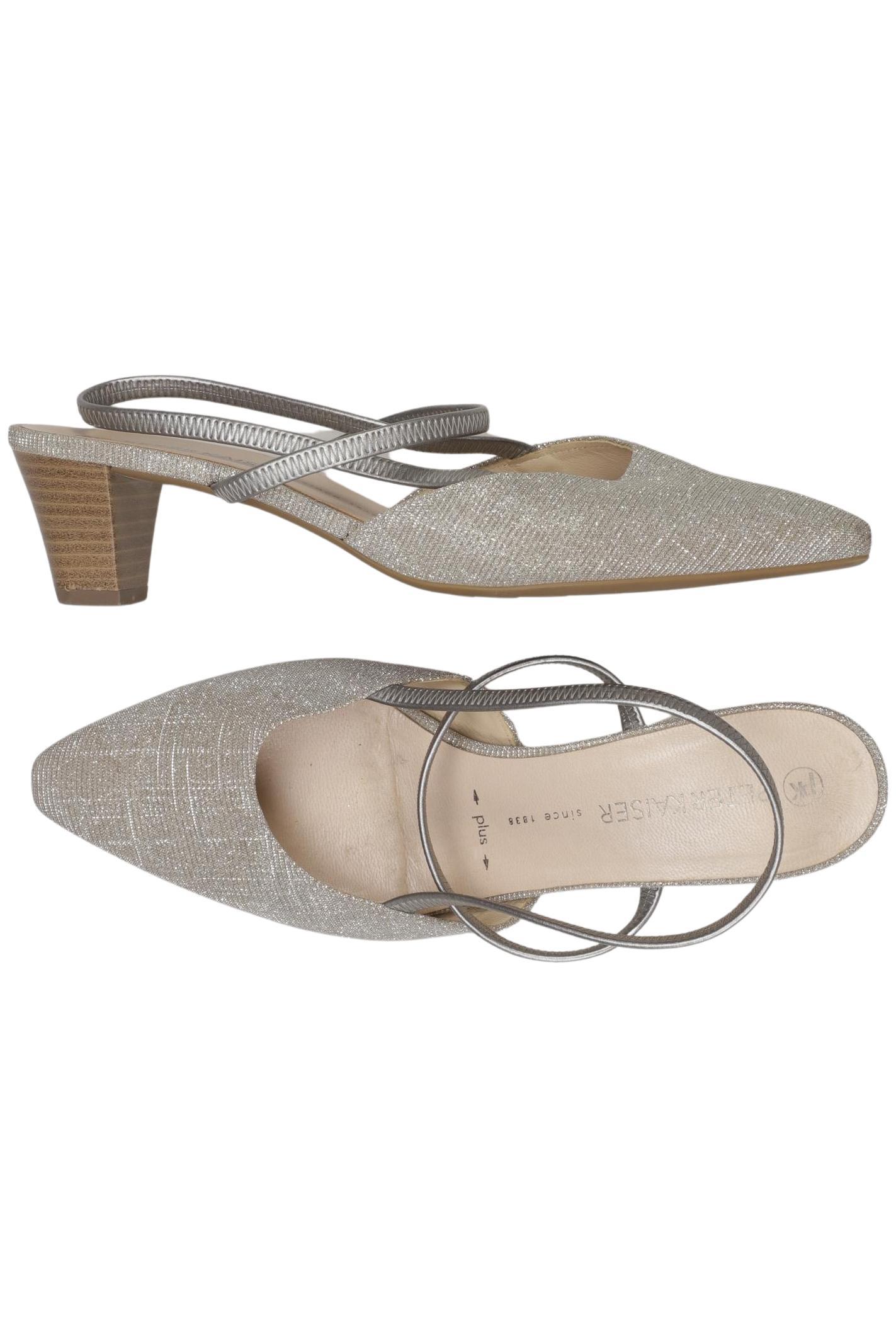 

Peter Kaiser Damen Sandale, silber, Gr. 5.5