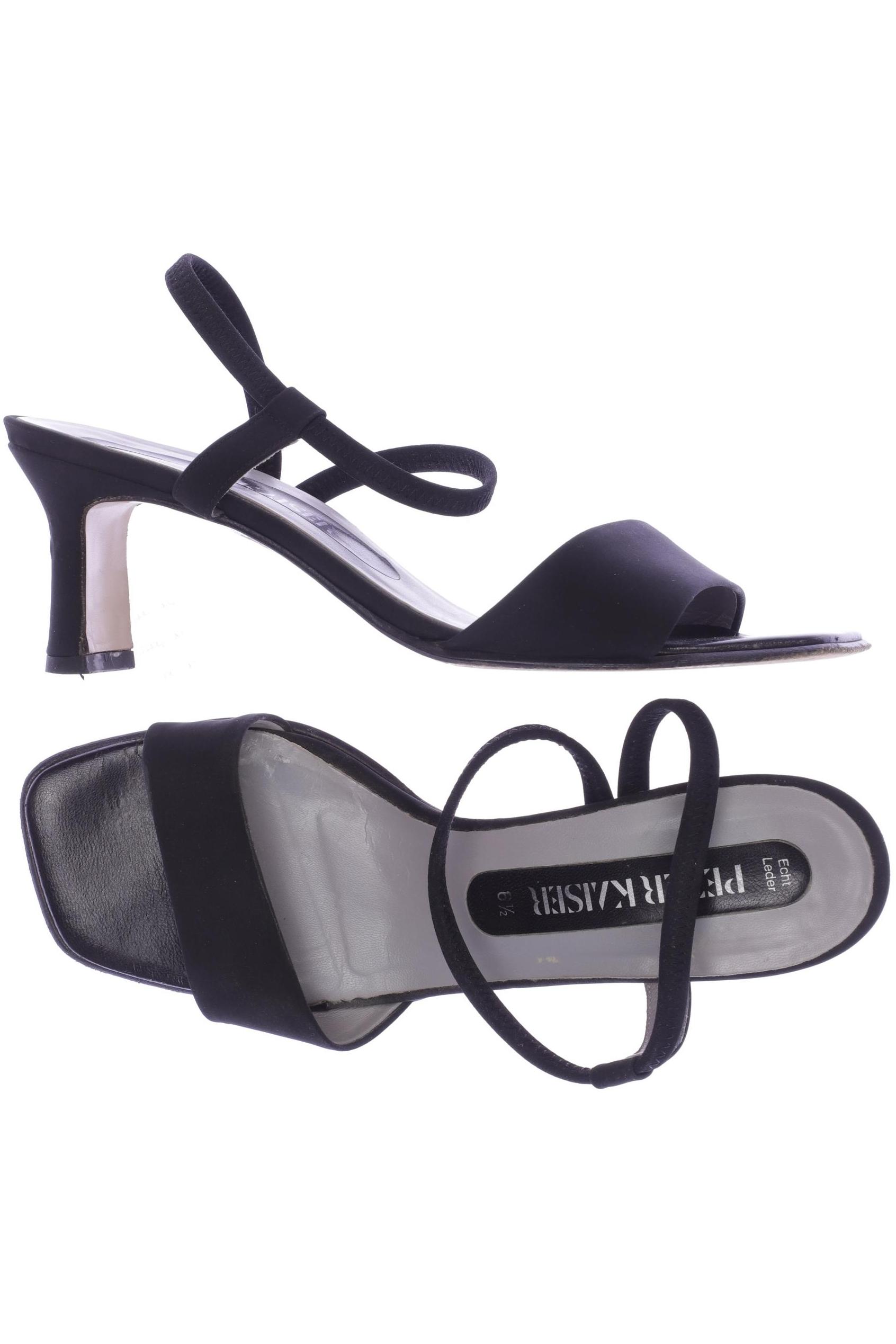 

Peter Kaiser Damen Sandale, schwarz, Gr. 6.5