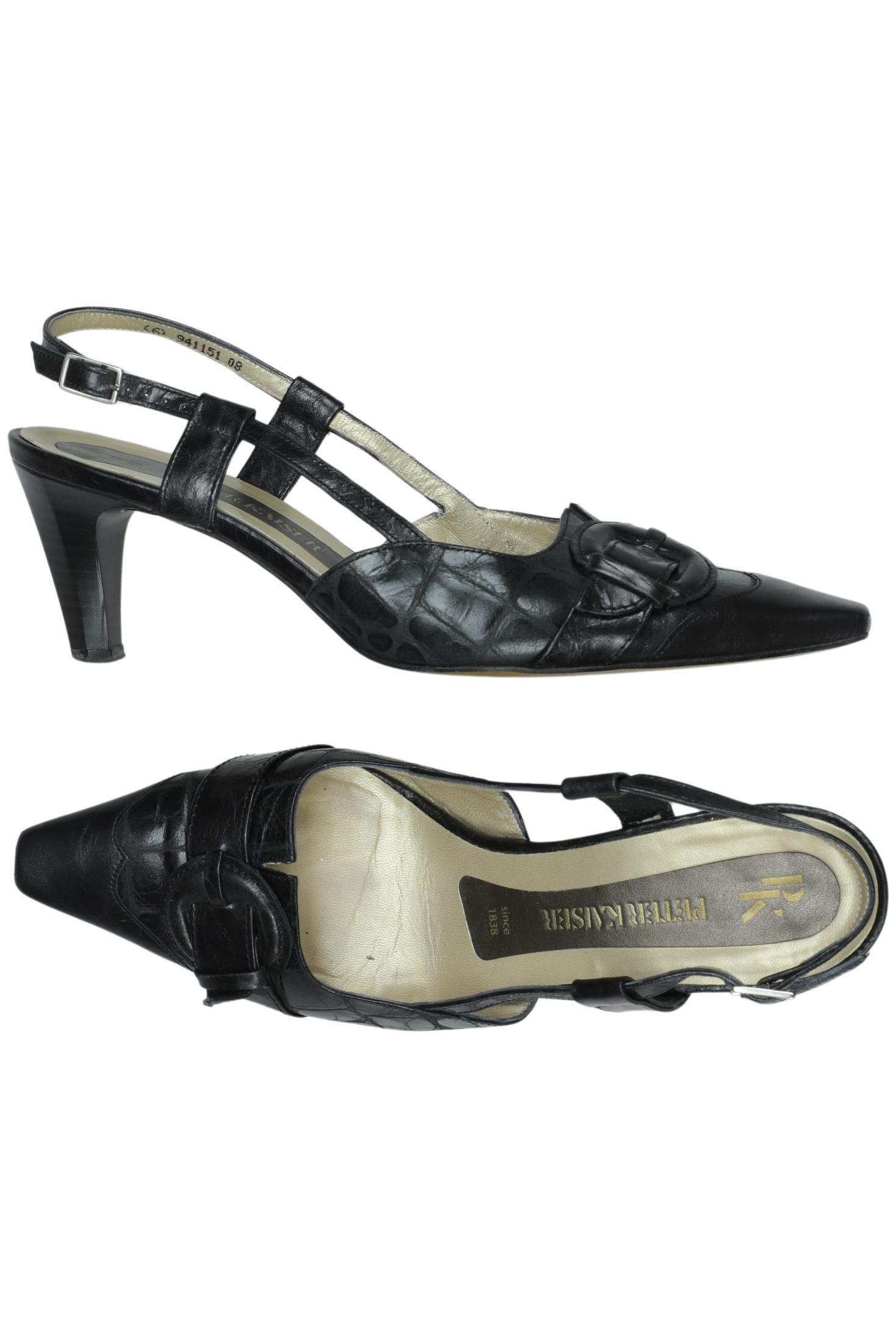 

Peter Kaiser Damen Sandale, schwarz, Gr. 6