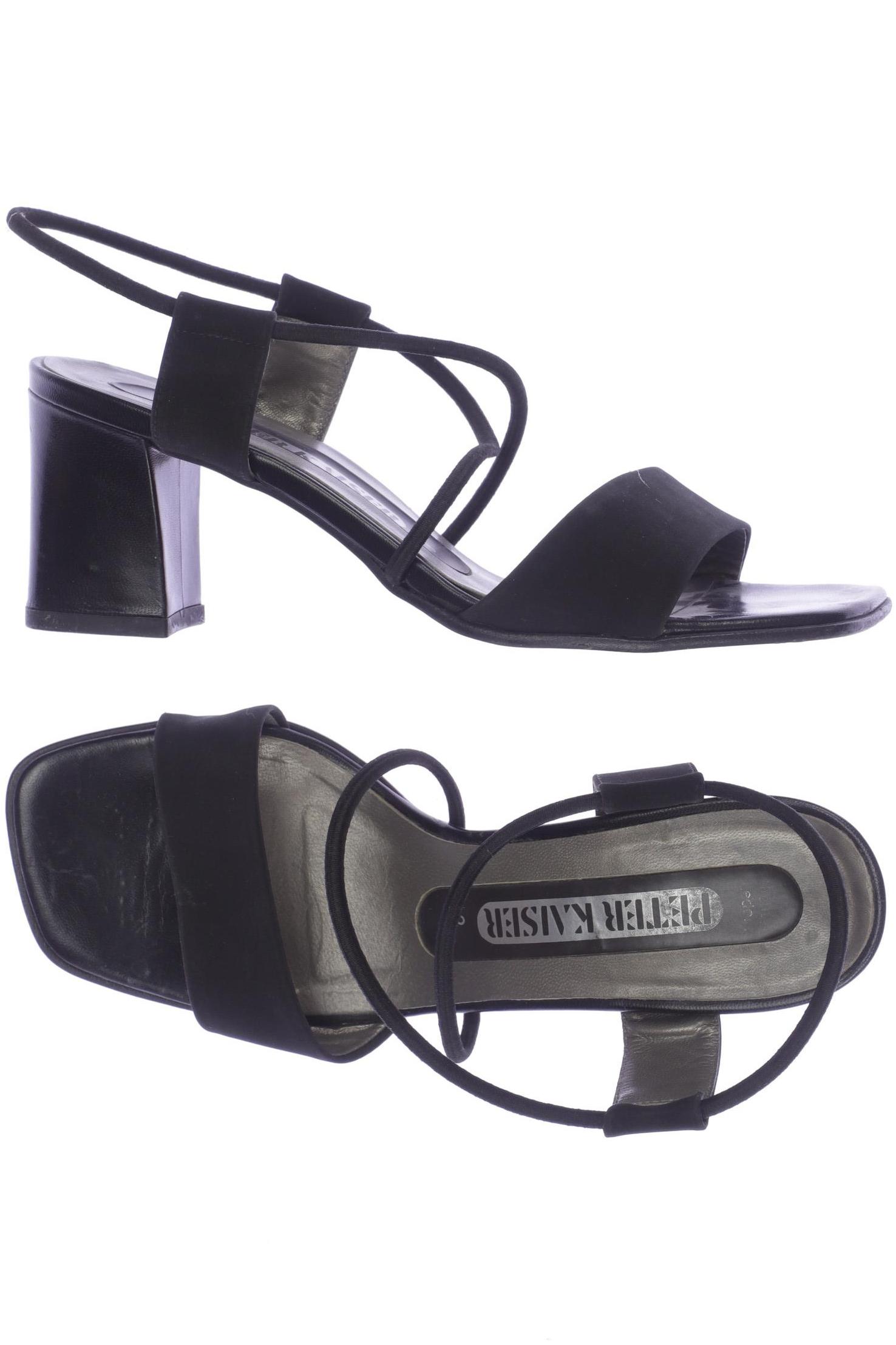 

Peter Kaiser Damen Sandale, schwarz, Gr. 3