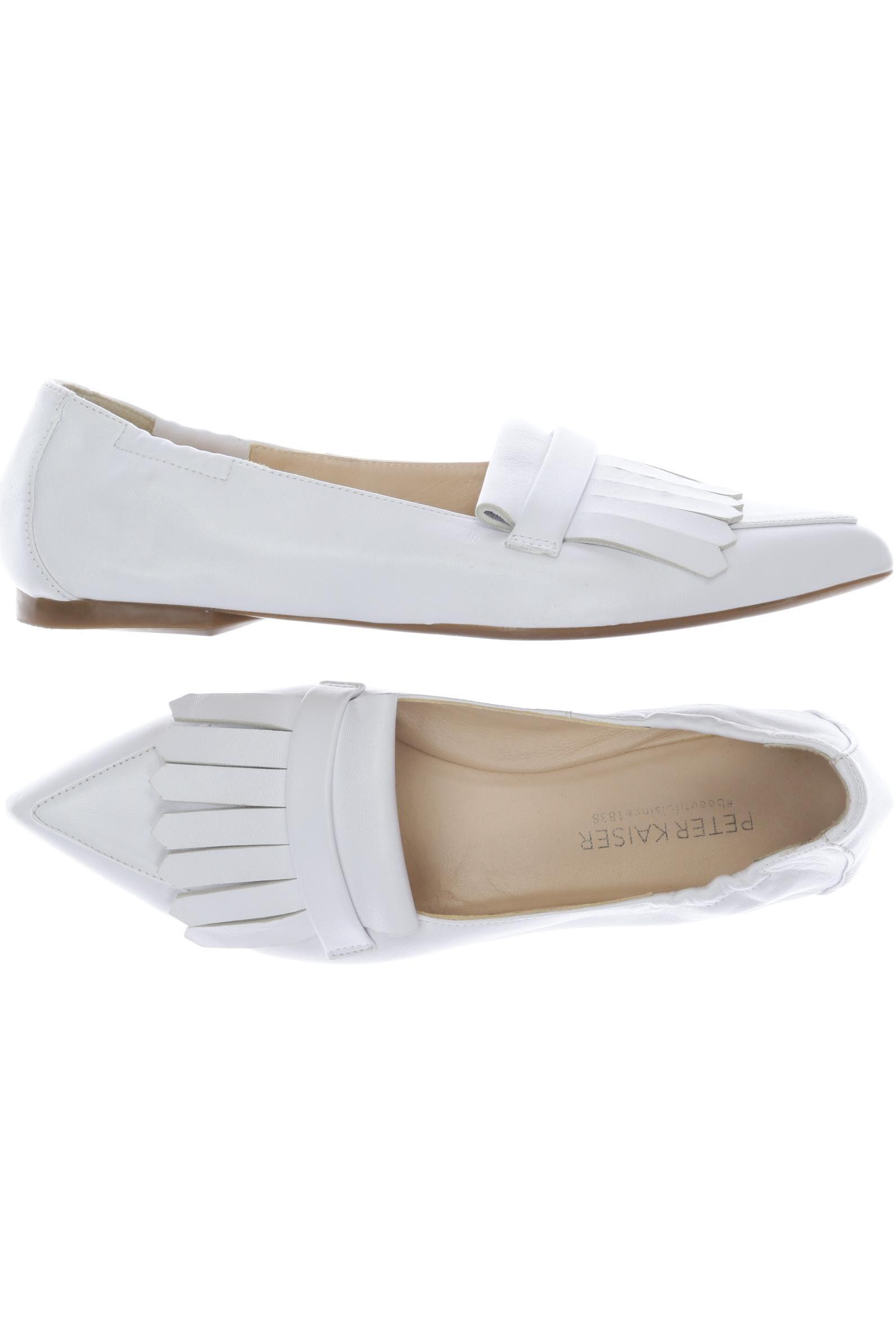 

Peter Kaiser Damen Ballerinas, weiß, Gr. 5