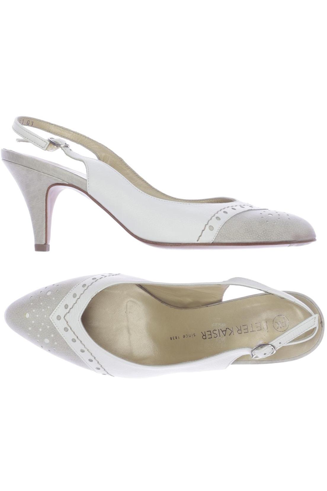 

Peter Kaiser Damen Pumps, weiß, Gr. 4.5