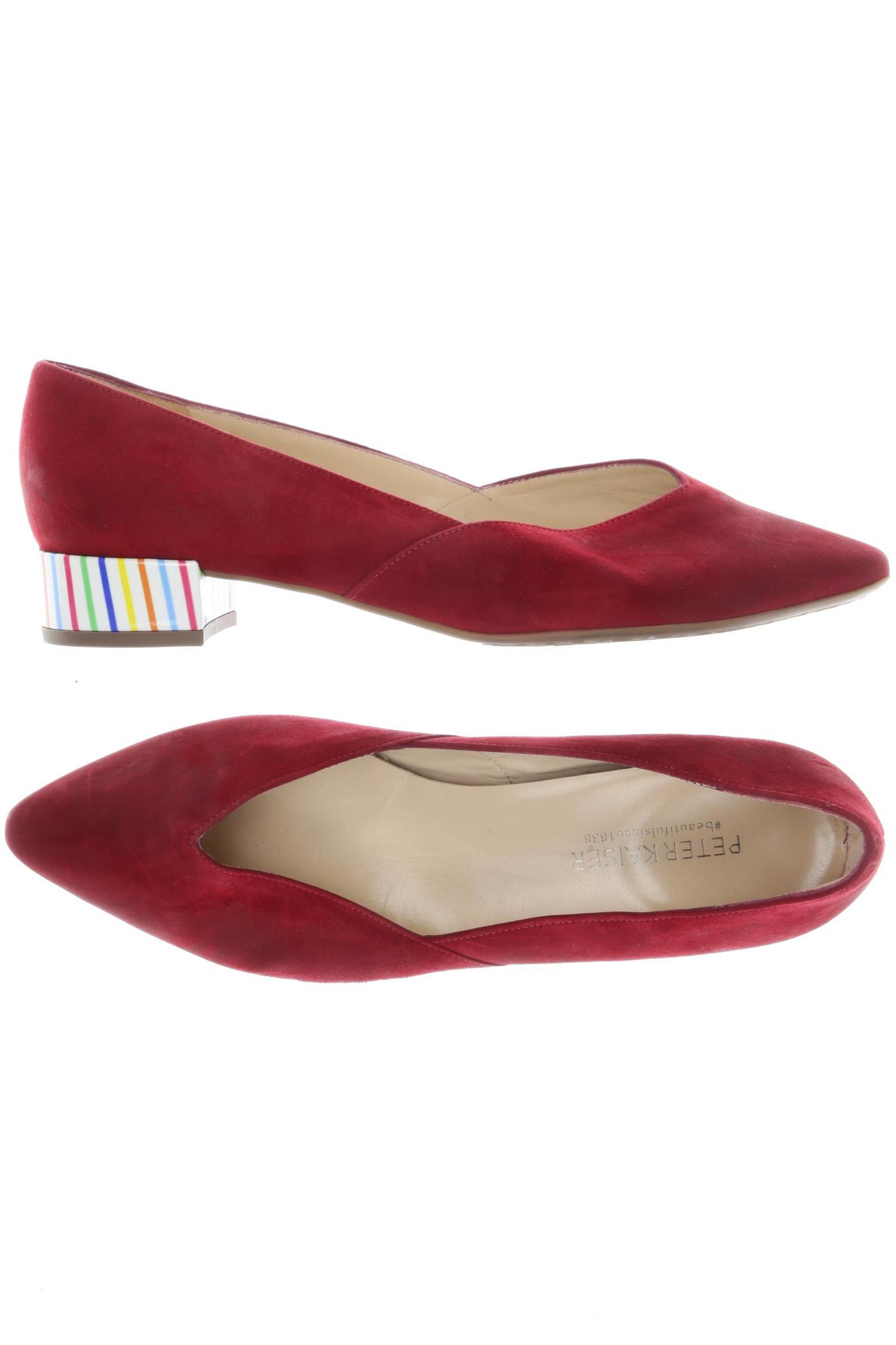 

Peter Kaiser Damen Ballerinas, rot, Gr. 5.5