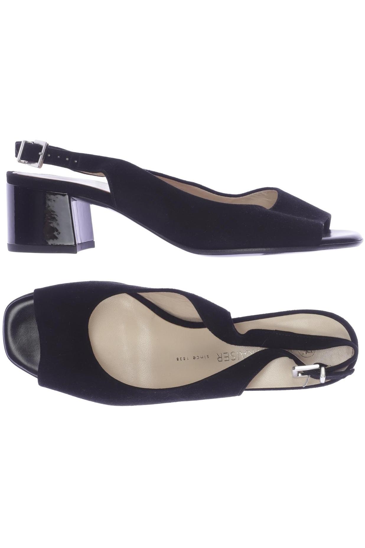 

Peter Kaiser Damen Sandale, schwarz, Gr. 6