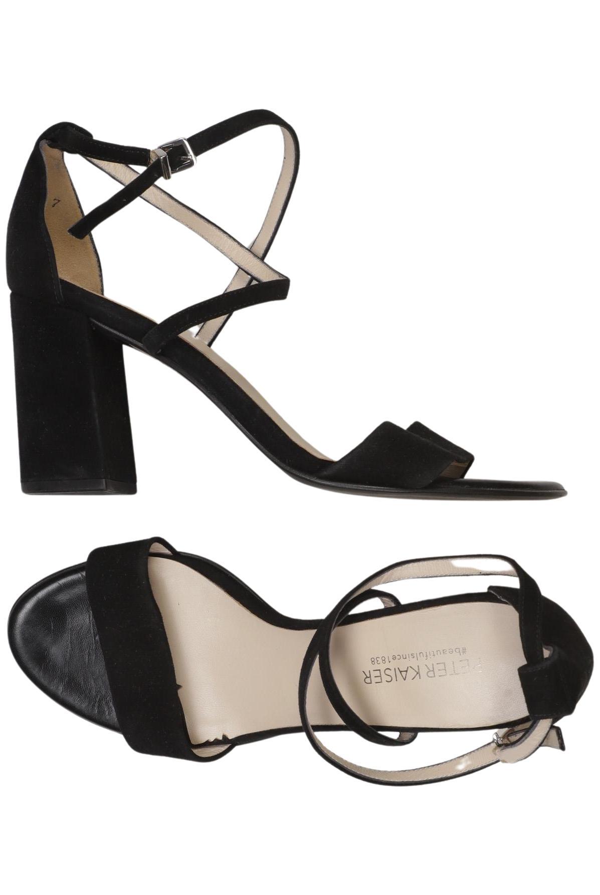 

Peter Kaiser Damen Sandale, schwarz, Gr. 7